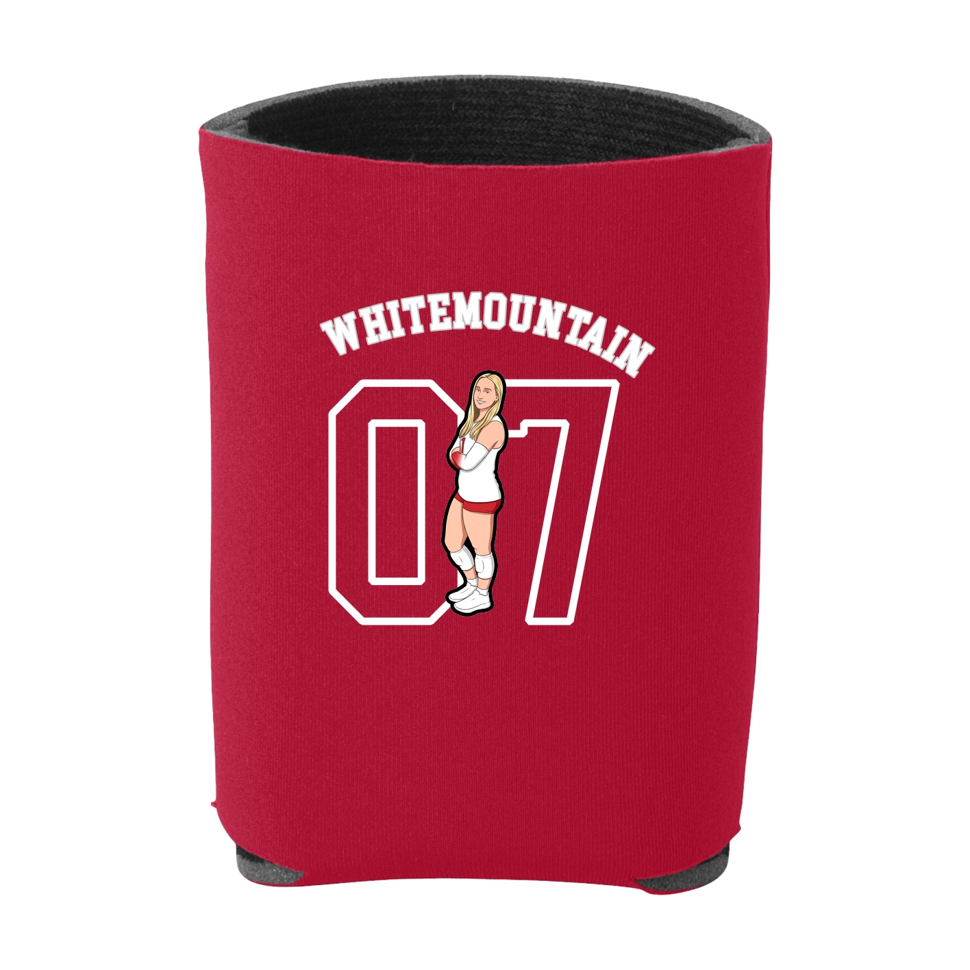 Can Holder — Shirsey Arch in Red