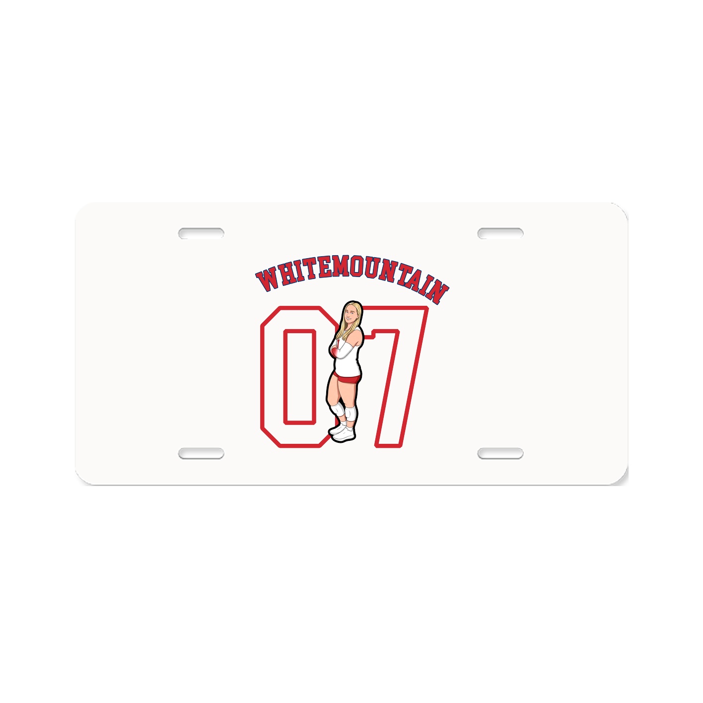 License Plate — Shirsey Arch in Classic