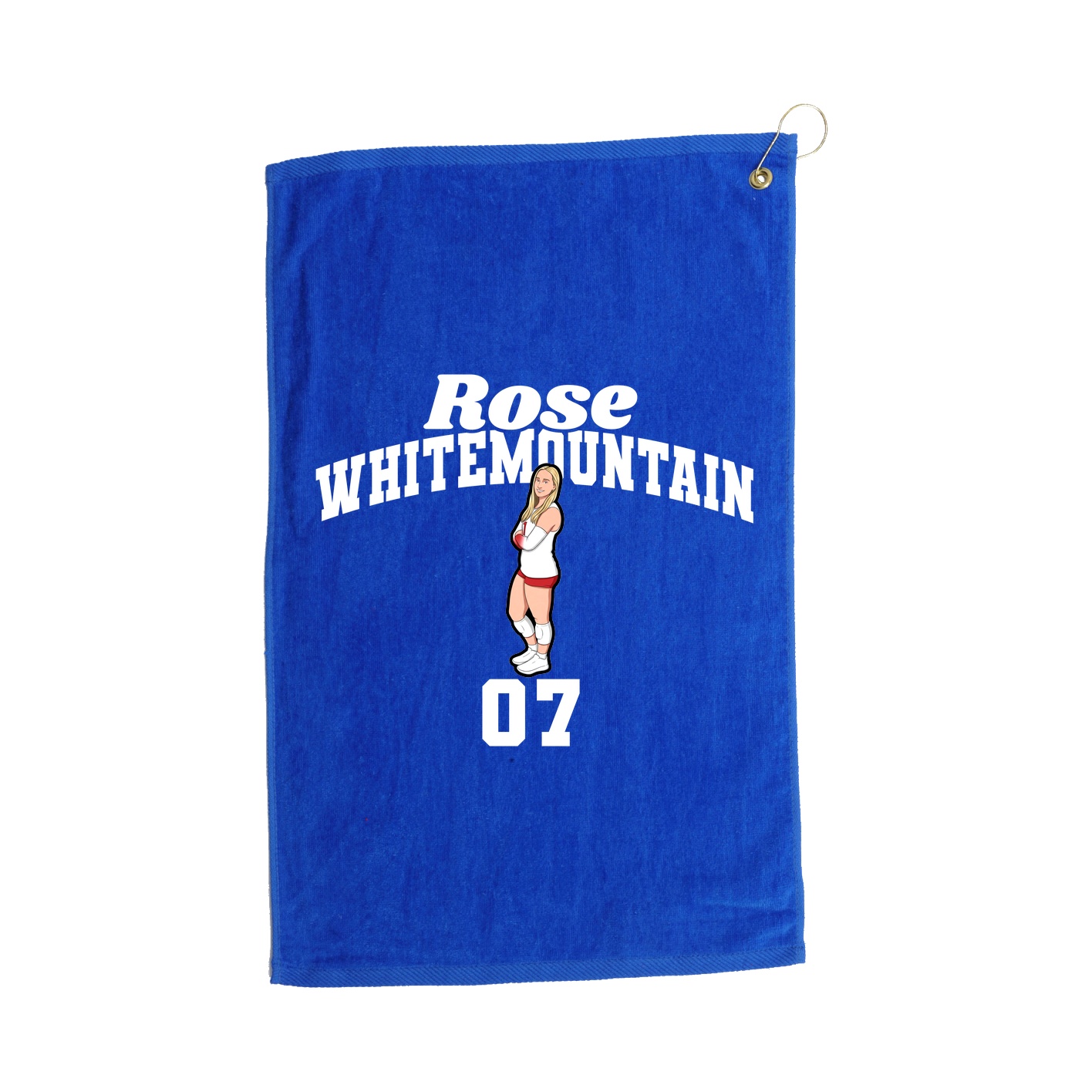 Golf Towel — Signature Arch in Royal