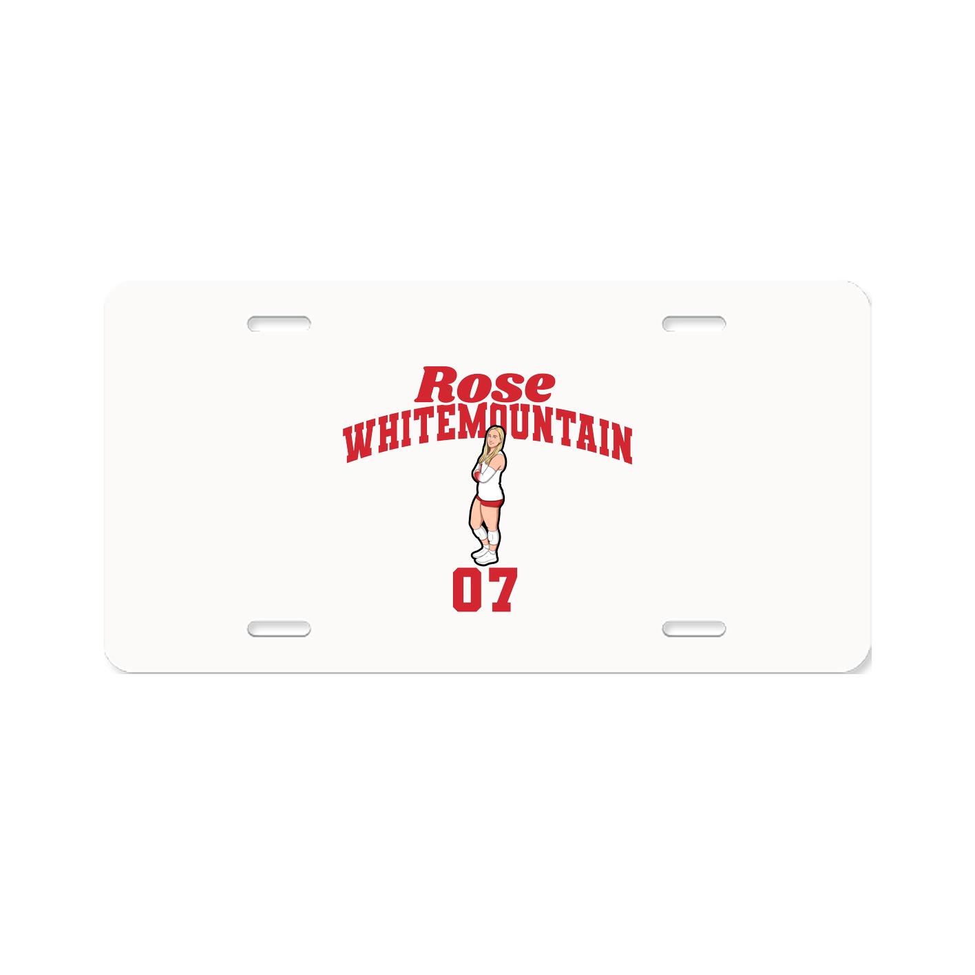 License Plate — Signature Arch in Classic