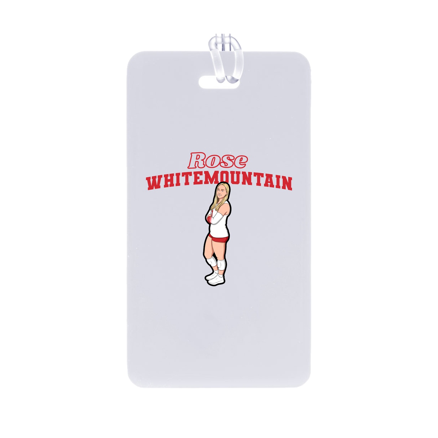 Bag Tag — Name Arch in Classic
