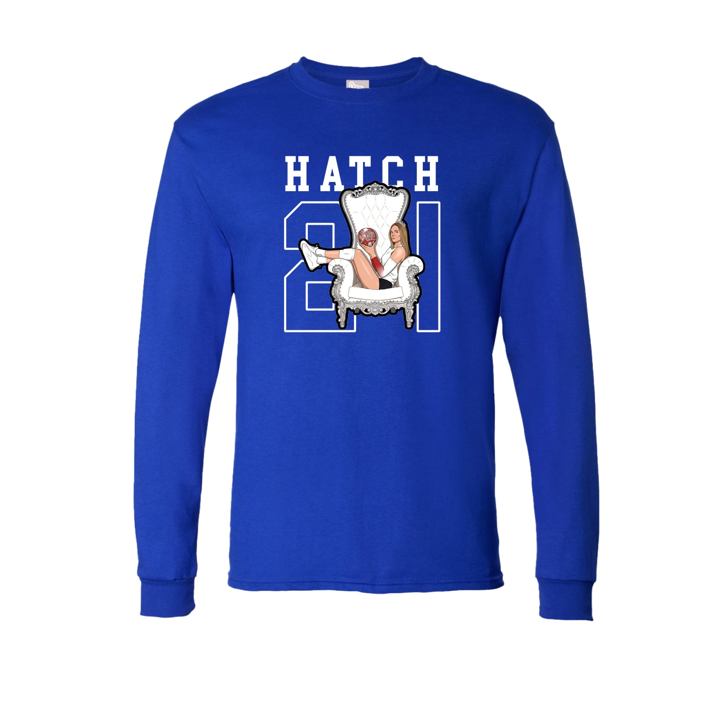 Long Sleeve Tee — Shirsey in Royal