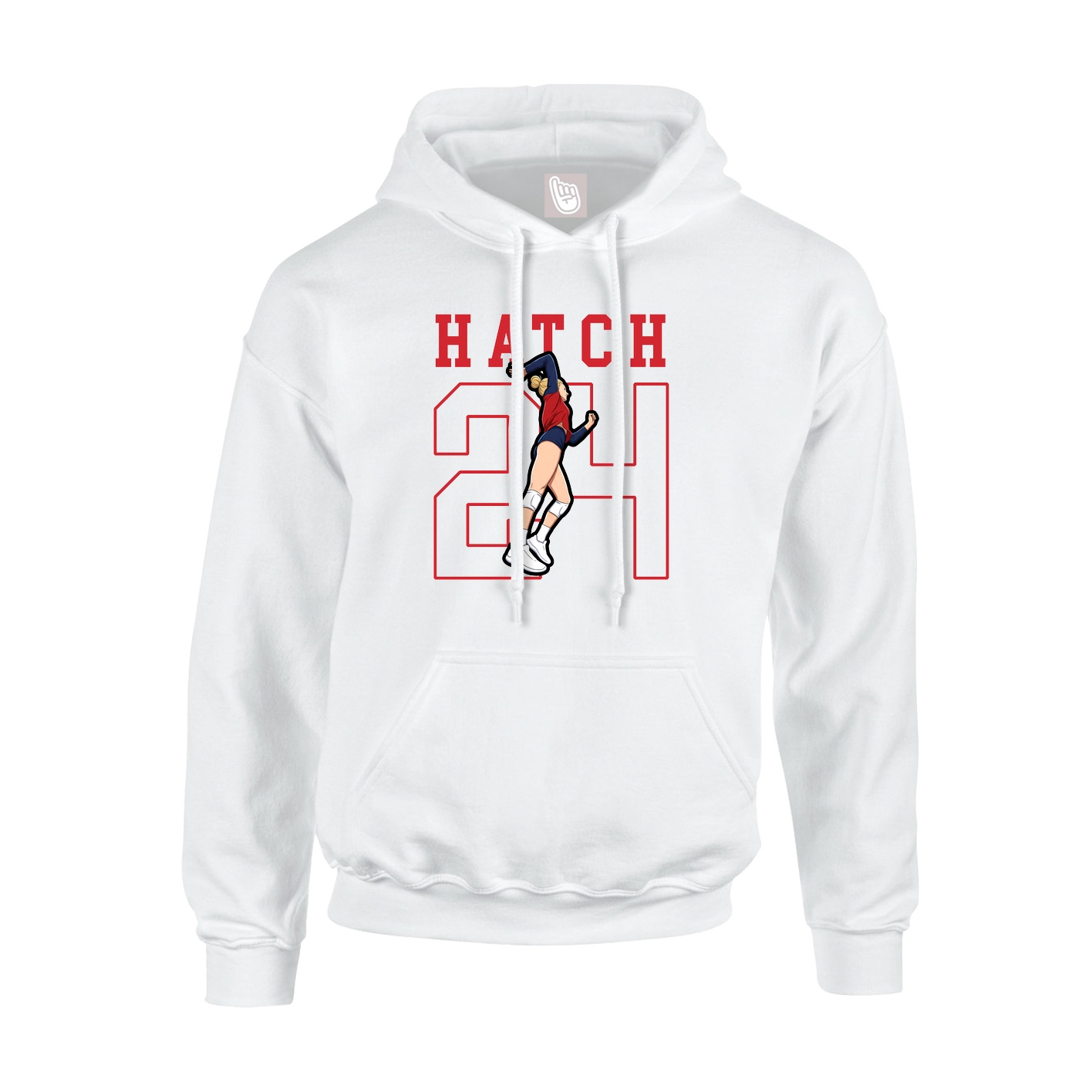 Youth Hoodie — Shirsey in White