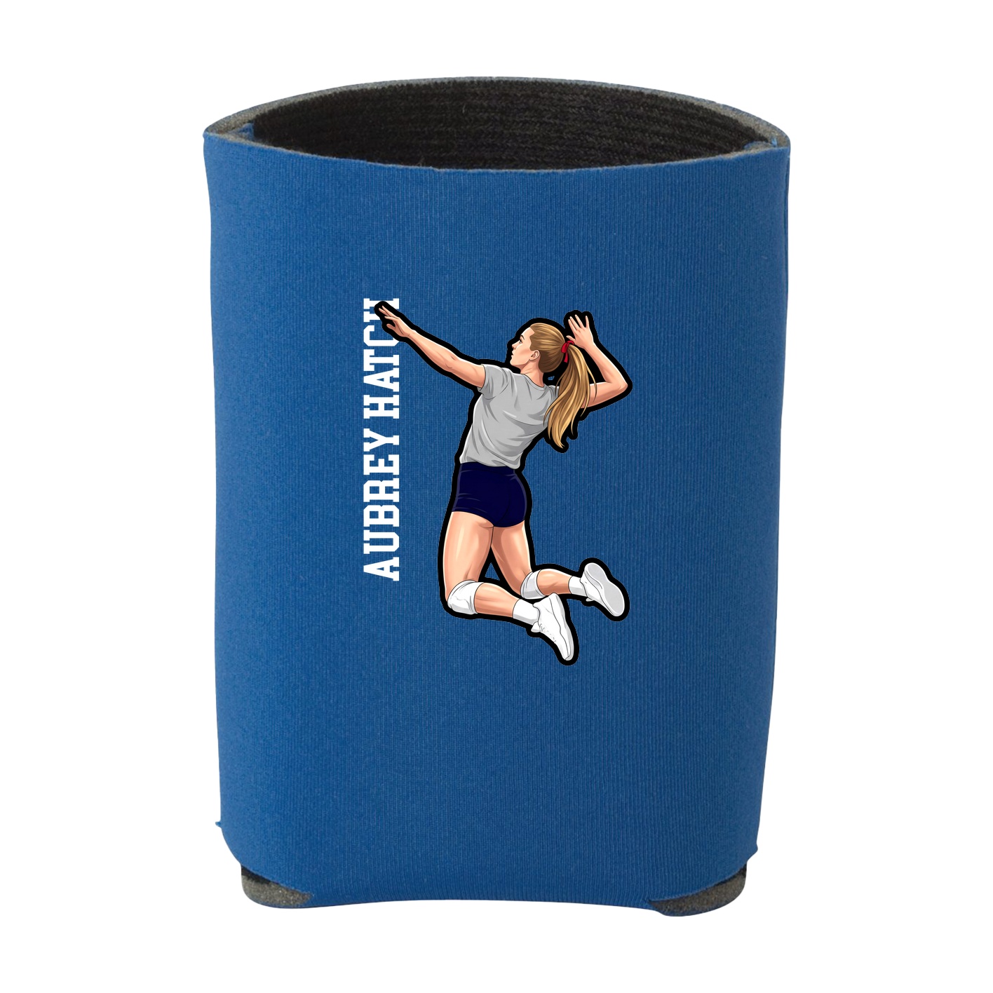 Can Holder — Name Vertical in Royal