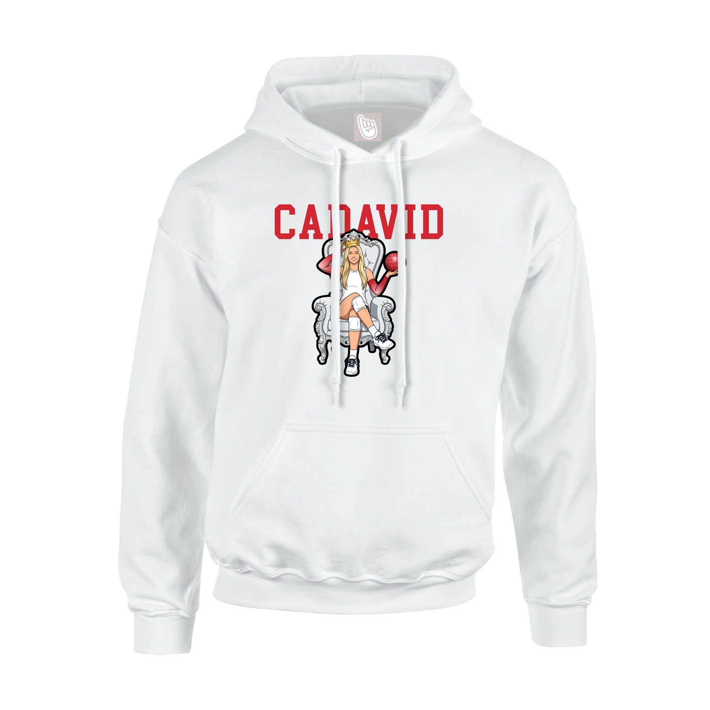 Youth Hoodie — Shirsey in White