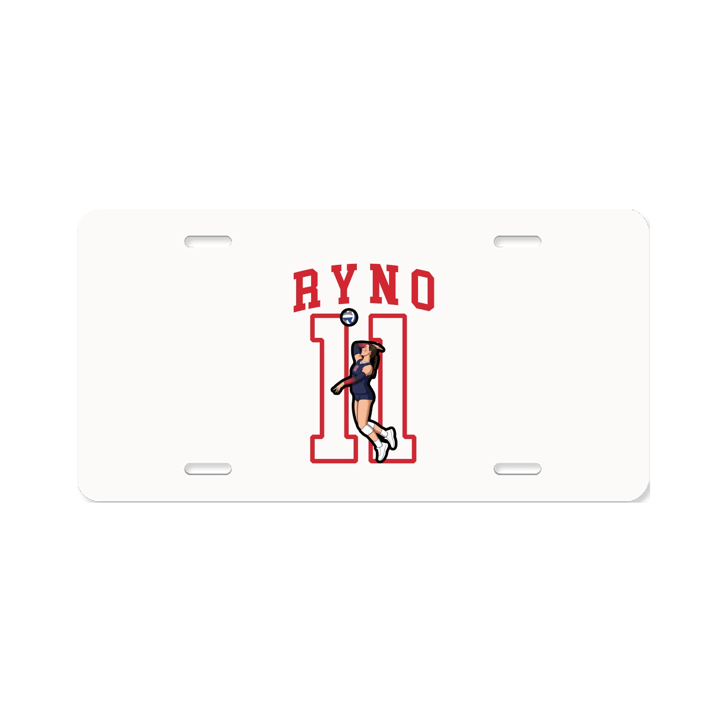 Aluminum License Plate