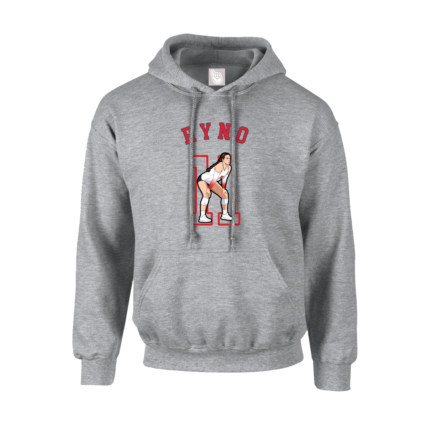 Hoodie — Shirsey Arch in Grey