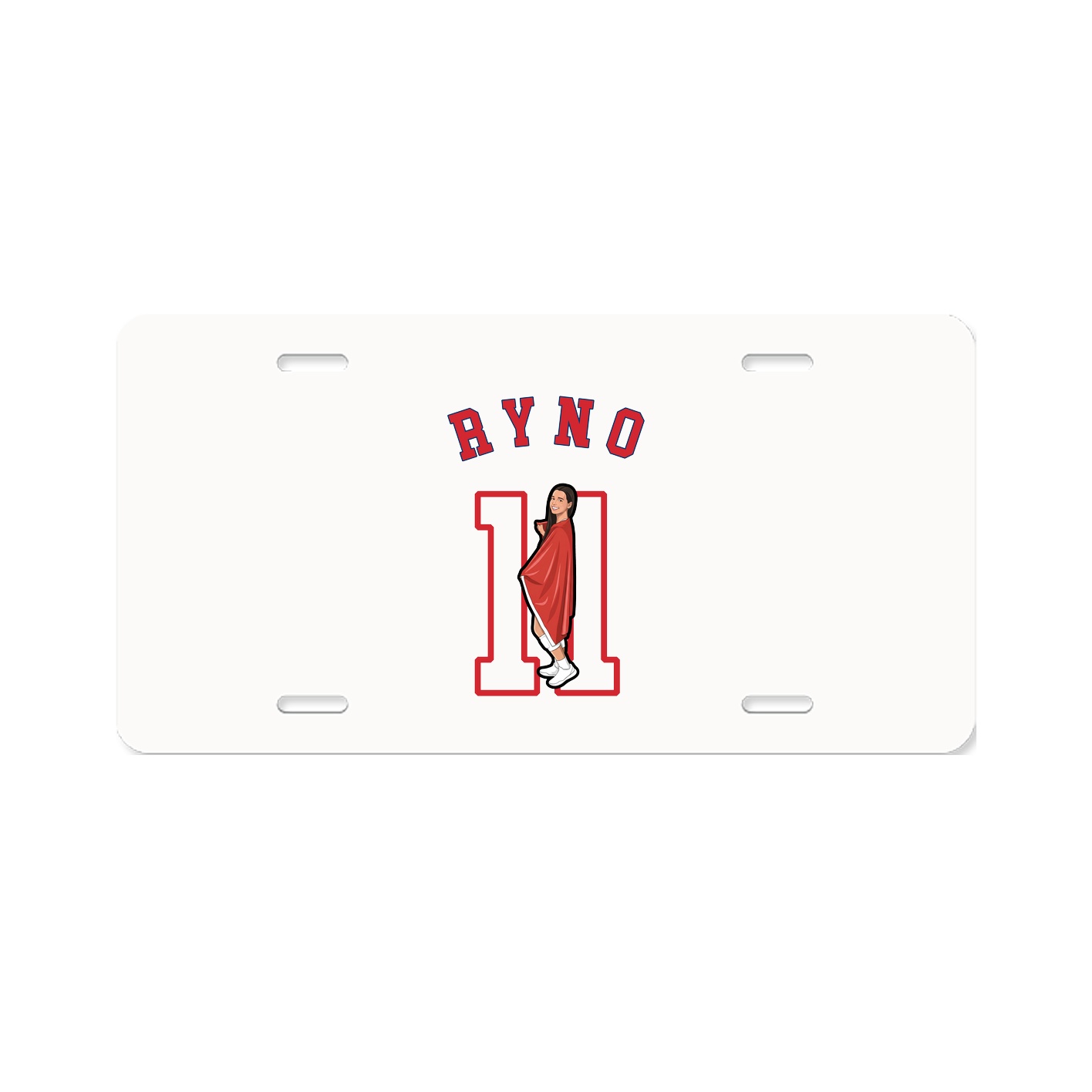 License Plate — Shirsey Arch in Classic