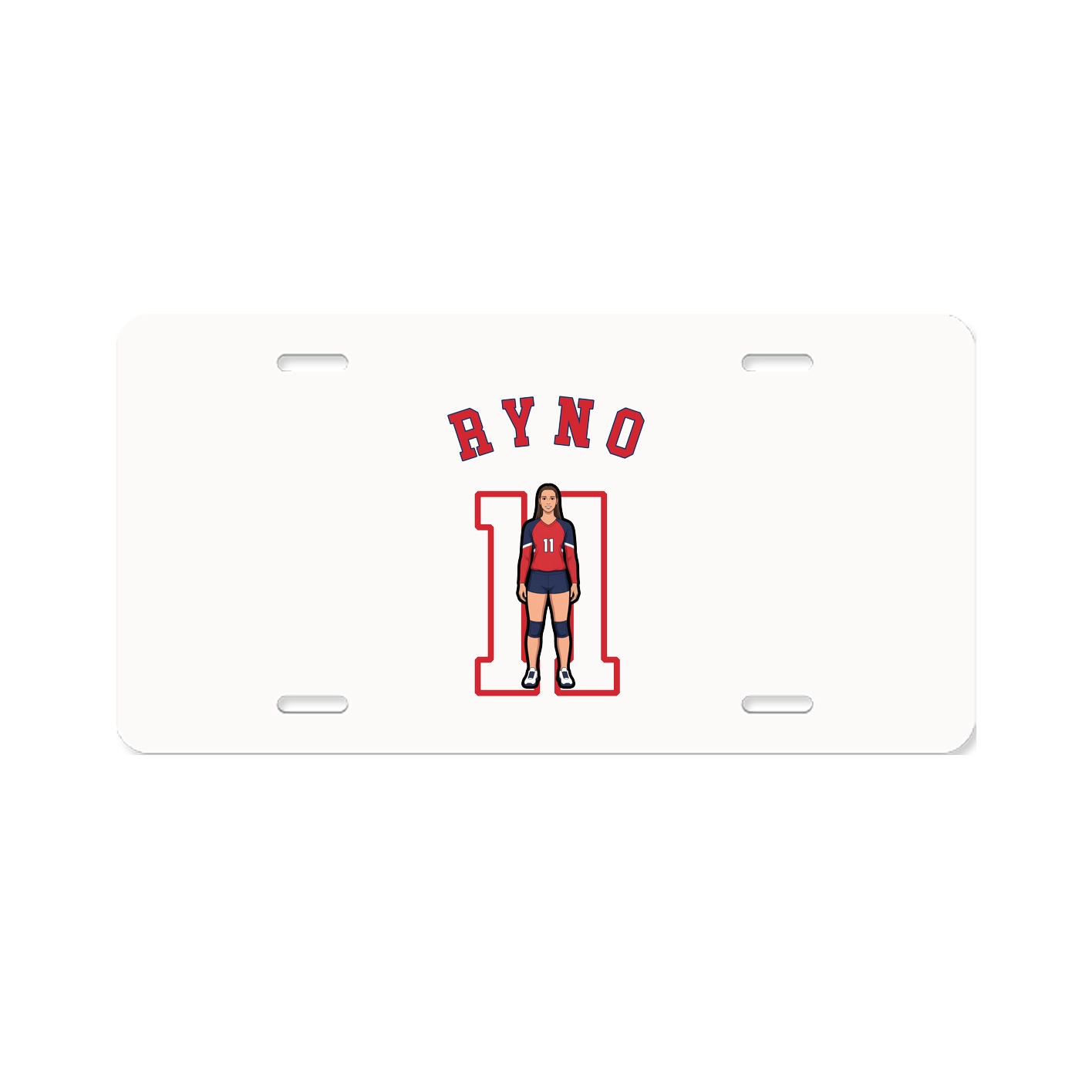 License Plate — Shirsey Arch in Classic