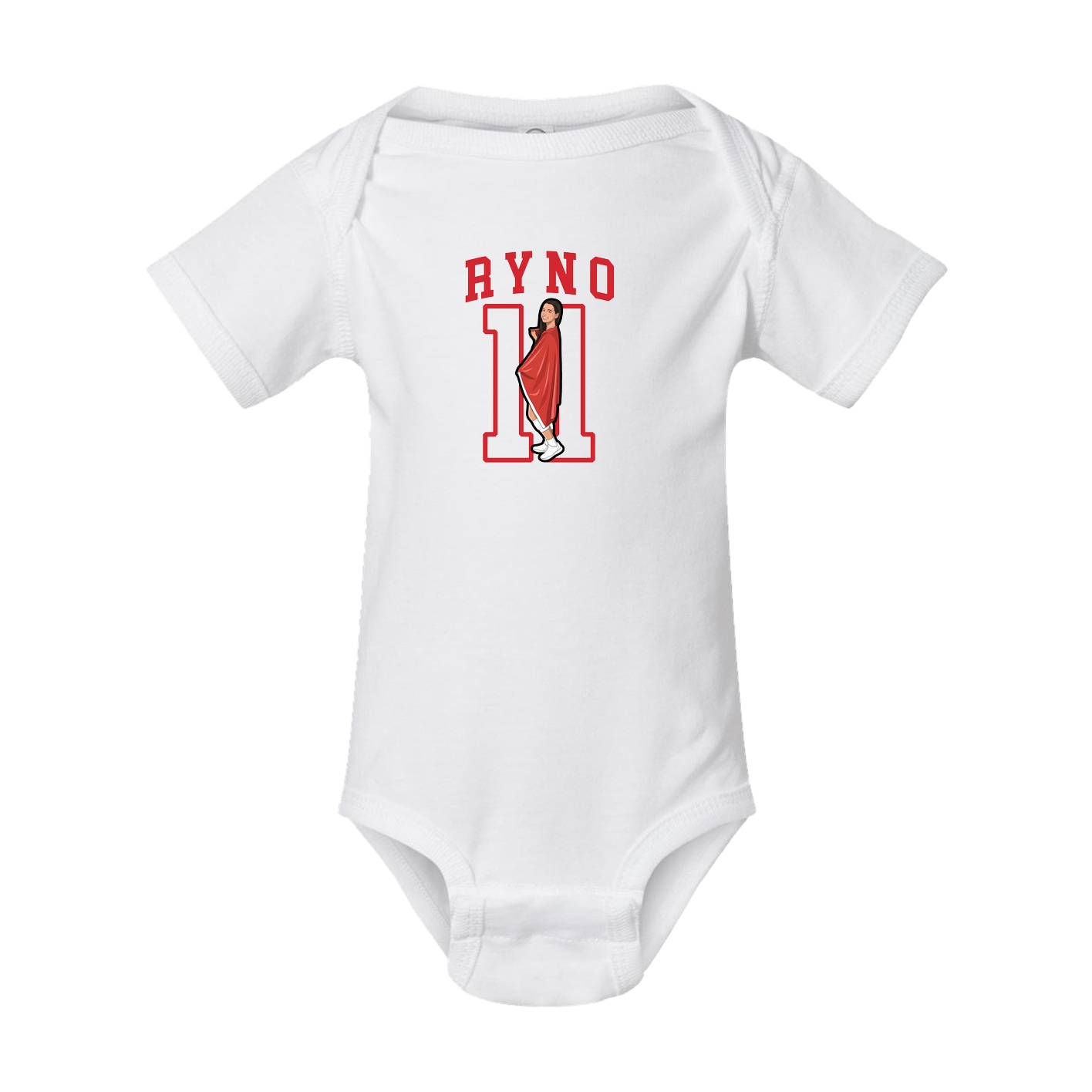 Baby Onesie — Shirsey in White