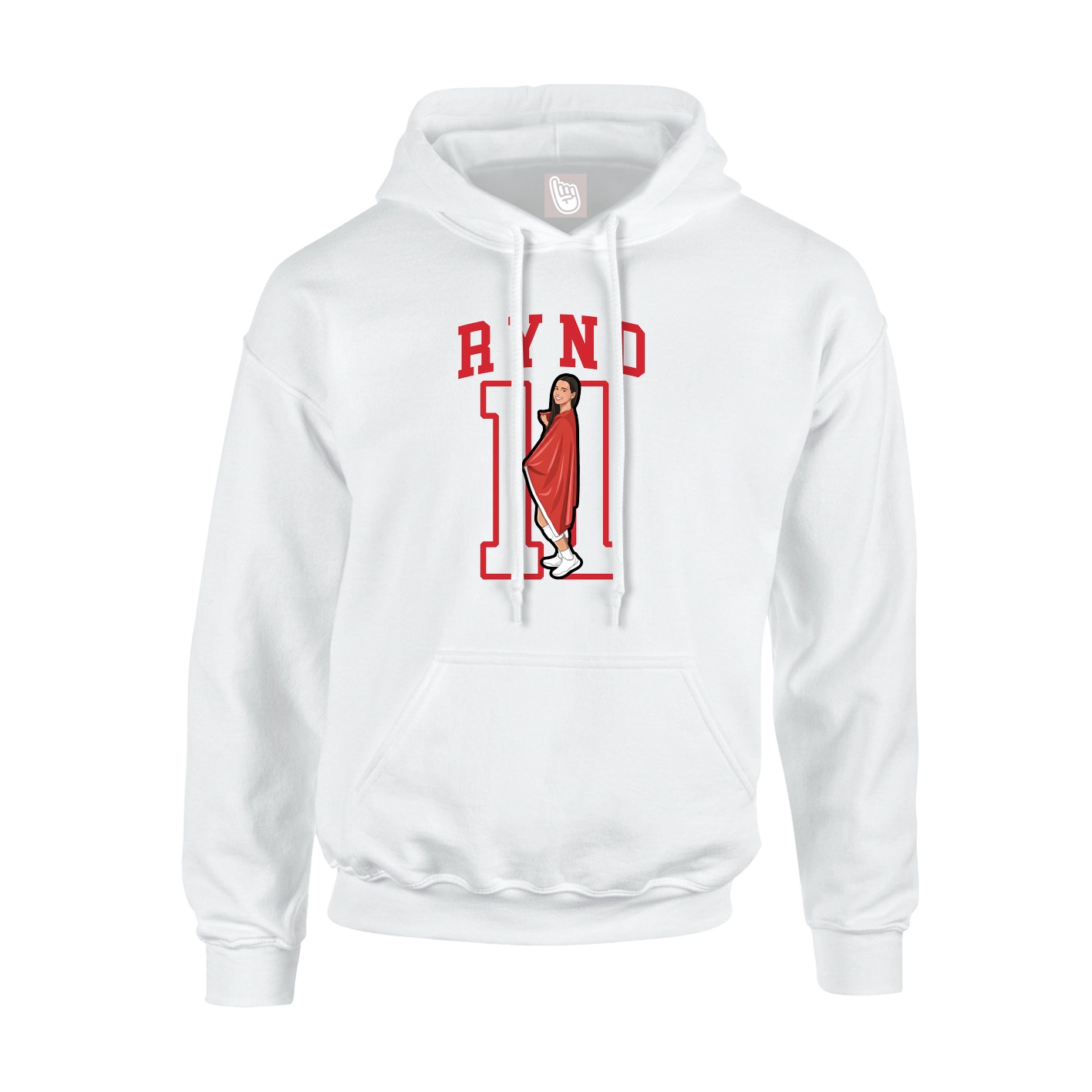 Youth Hoodie — Shirsey in White