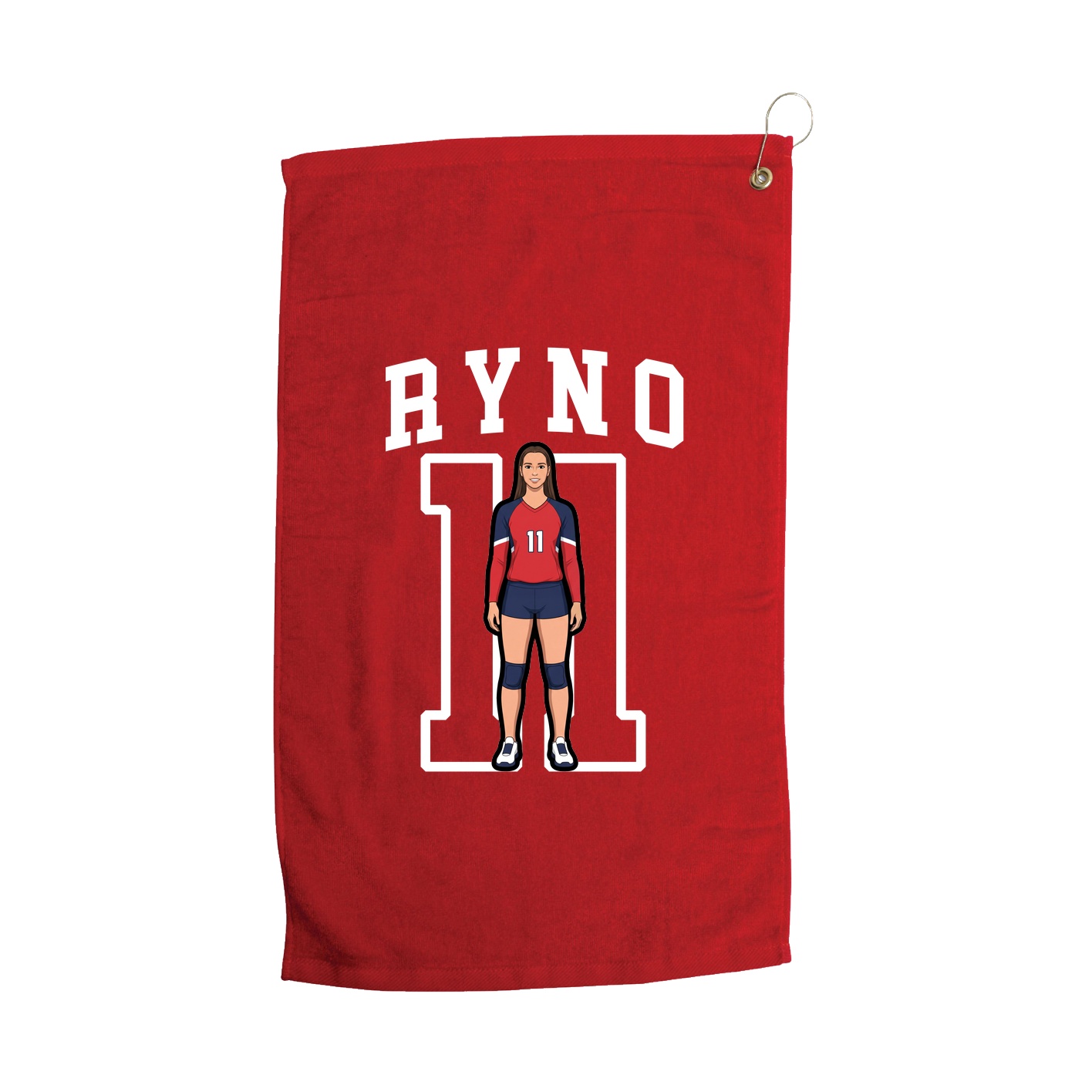 Golf Towel — Shirsey in Red