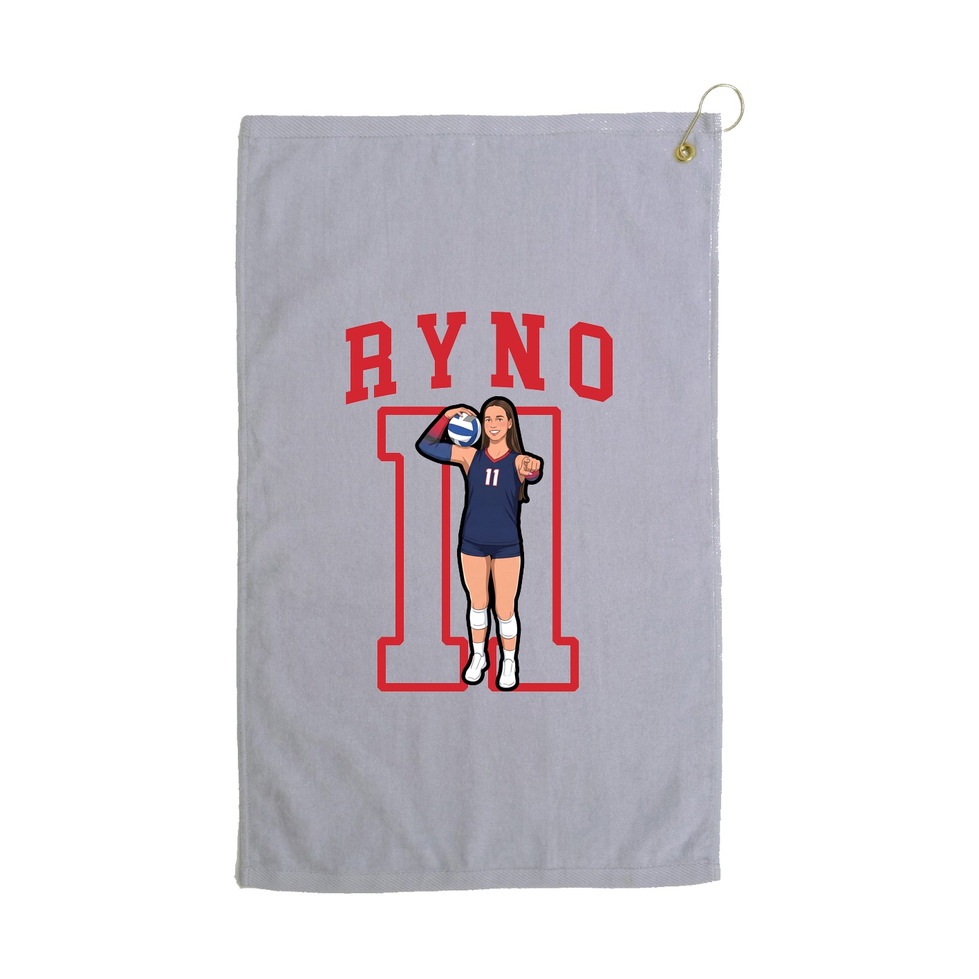 Golf Towel — Shirsey in Grey
