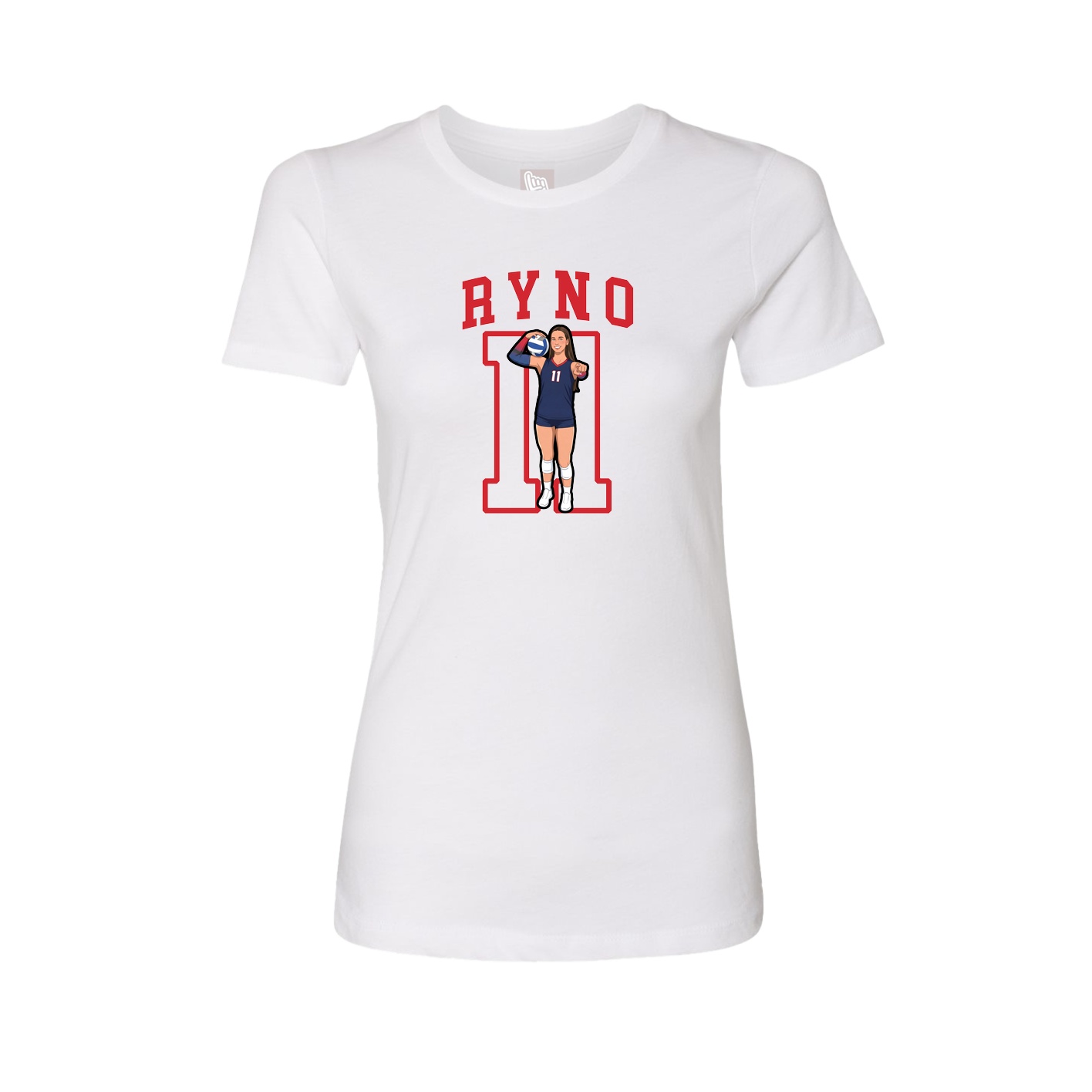 Fitted Women's Tee — Shirsey in White