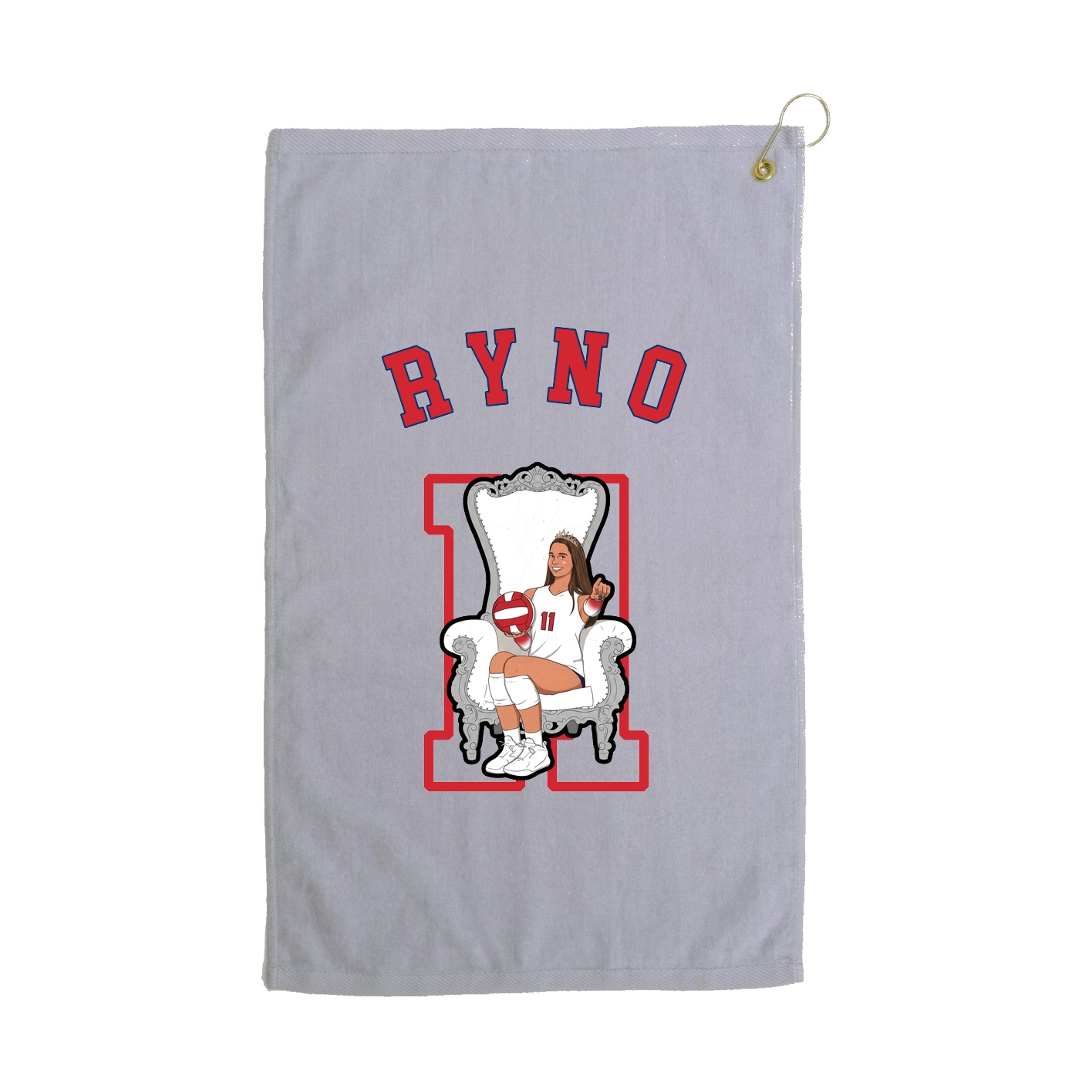 Golf Towel — Shirsey Arch in Grey