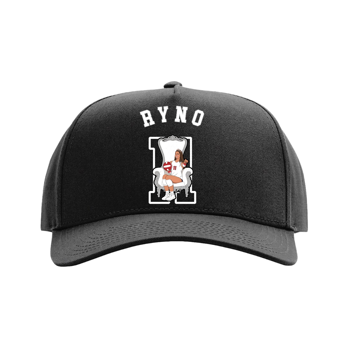 Full Fabric Five-Panel Champ Cap