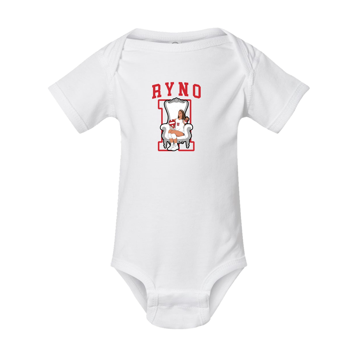 Baby Onesie — Shirsey in White