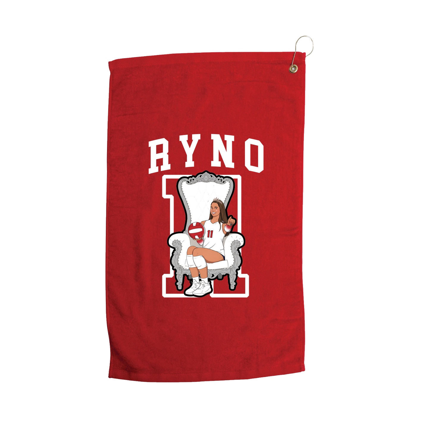 Golf Towel — Shirsey in Red