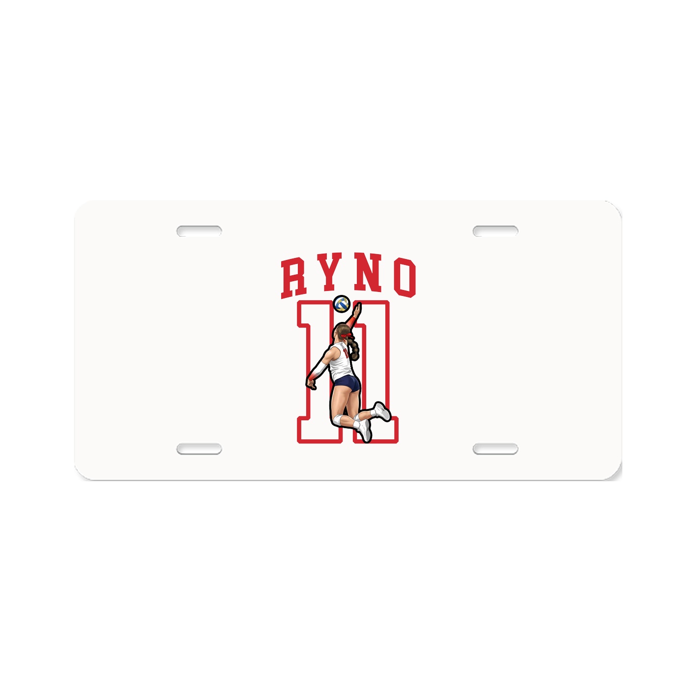 Aluminum License Plate