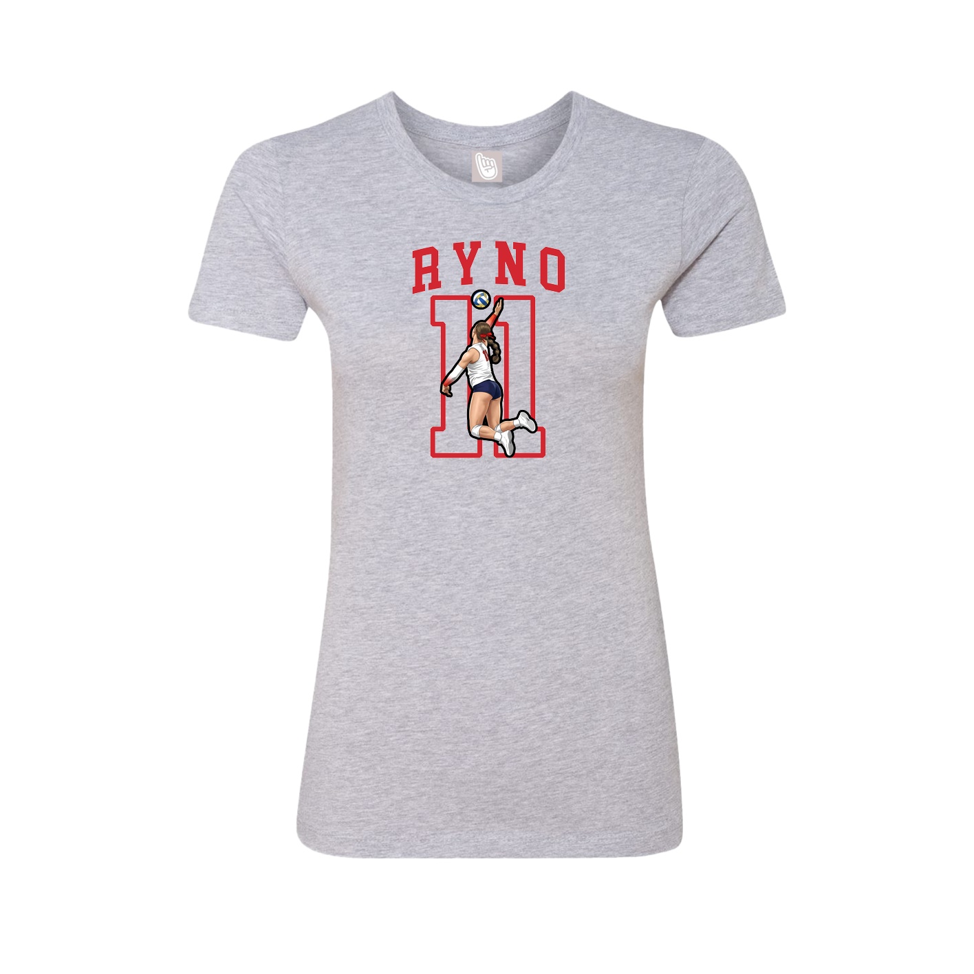 Womens Tee — Shirsey in Grey