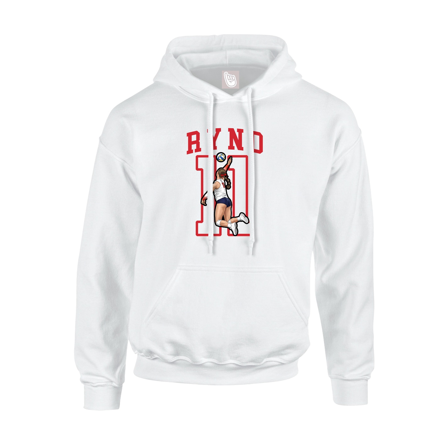 Youth Hoodie — Shirsey in White