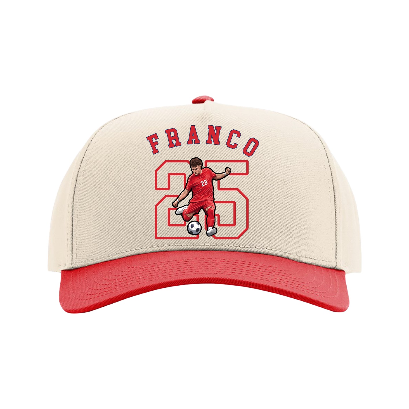 Full Fabric Five-Panel Champ Cap