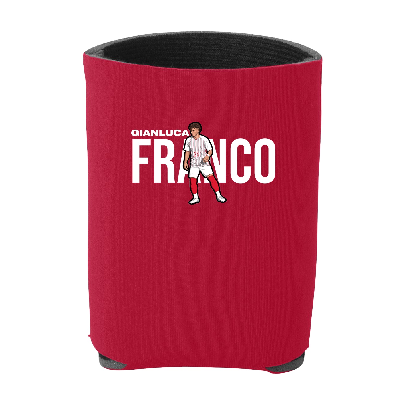 Can Holder — Player Name in Red