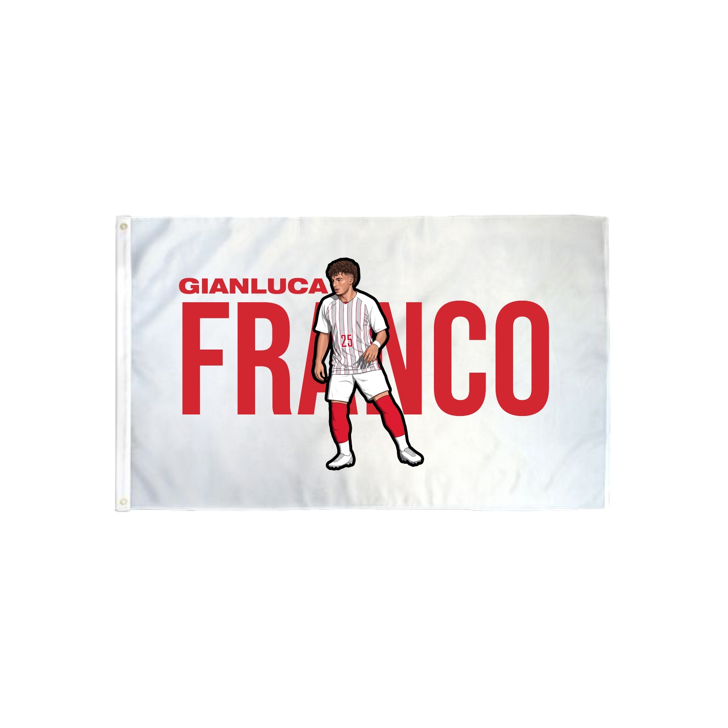 3x5 Flag — Player Name in Classic