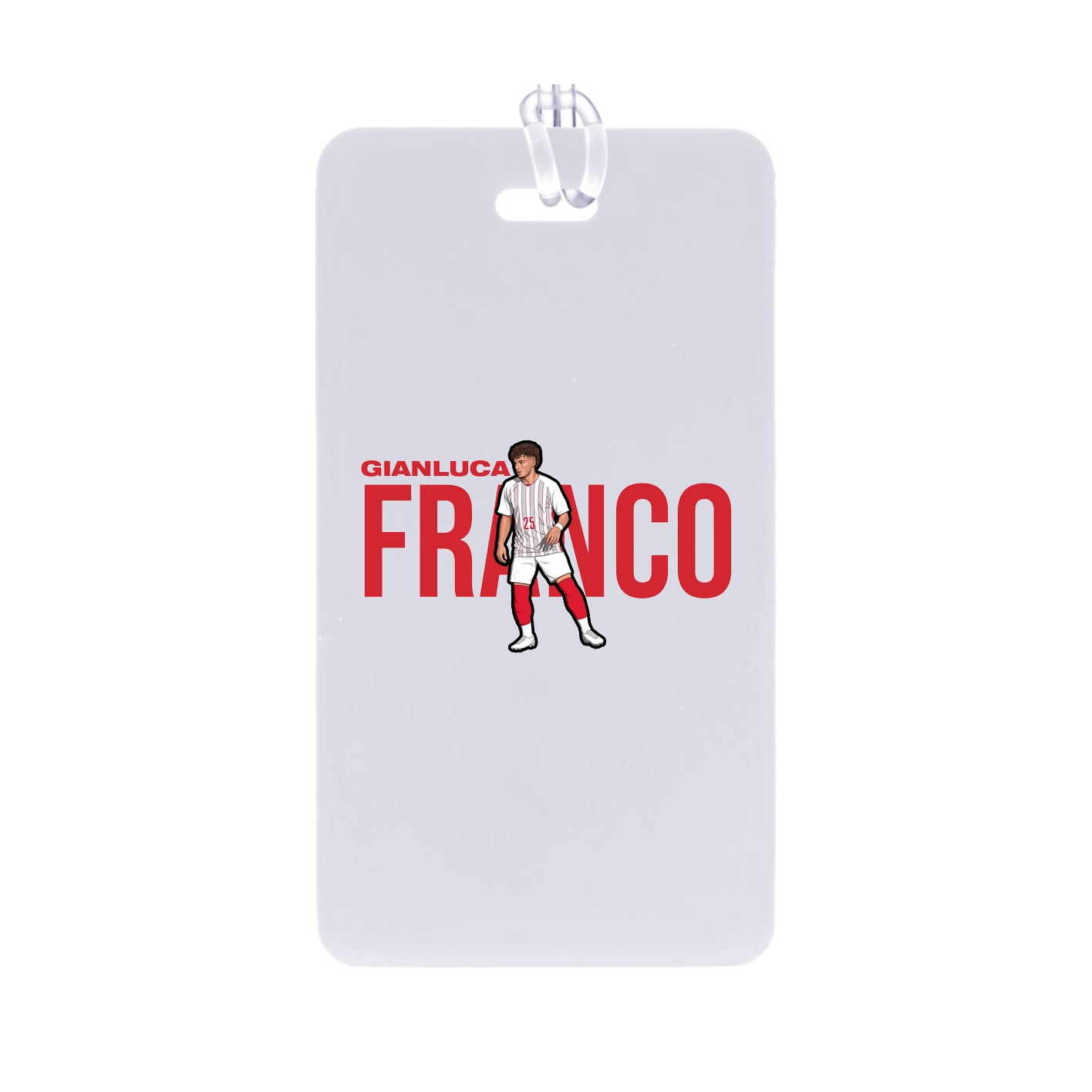Bag Tag — Player Name in Classic