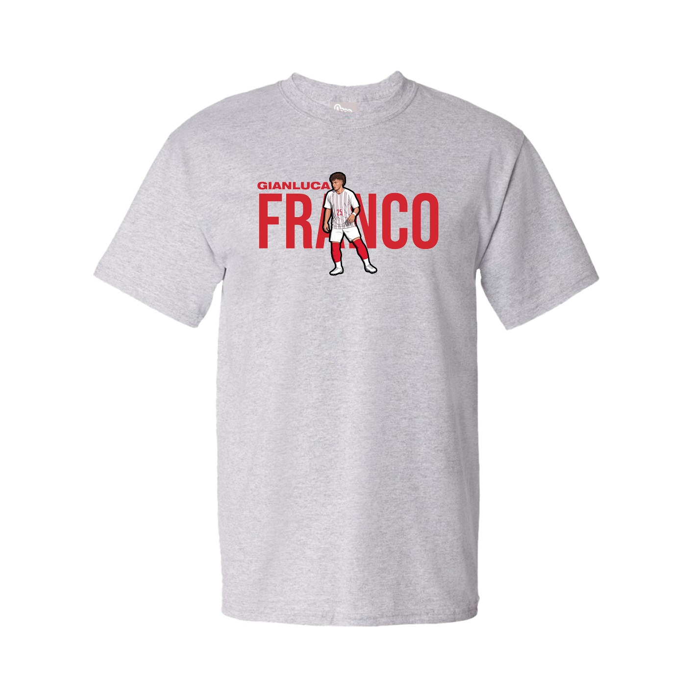 Tee — Player Name in Grey