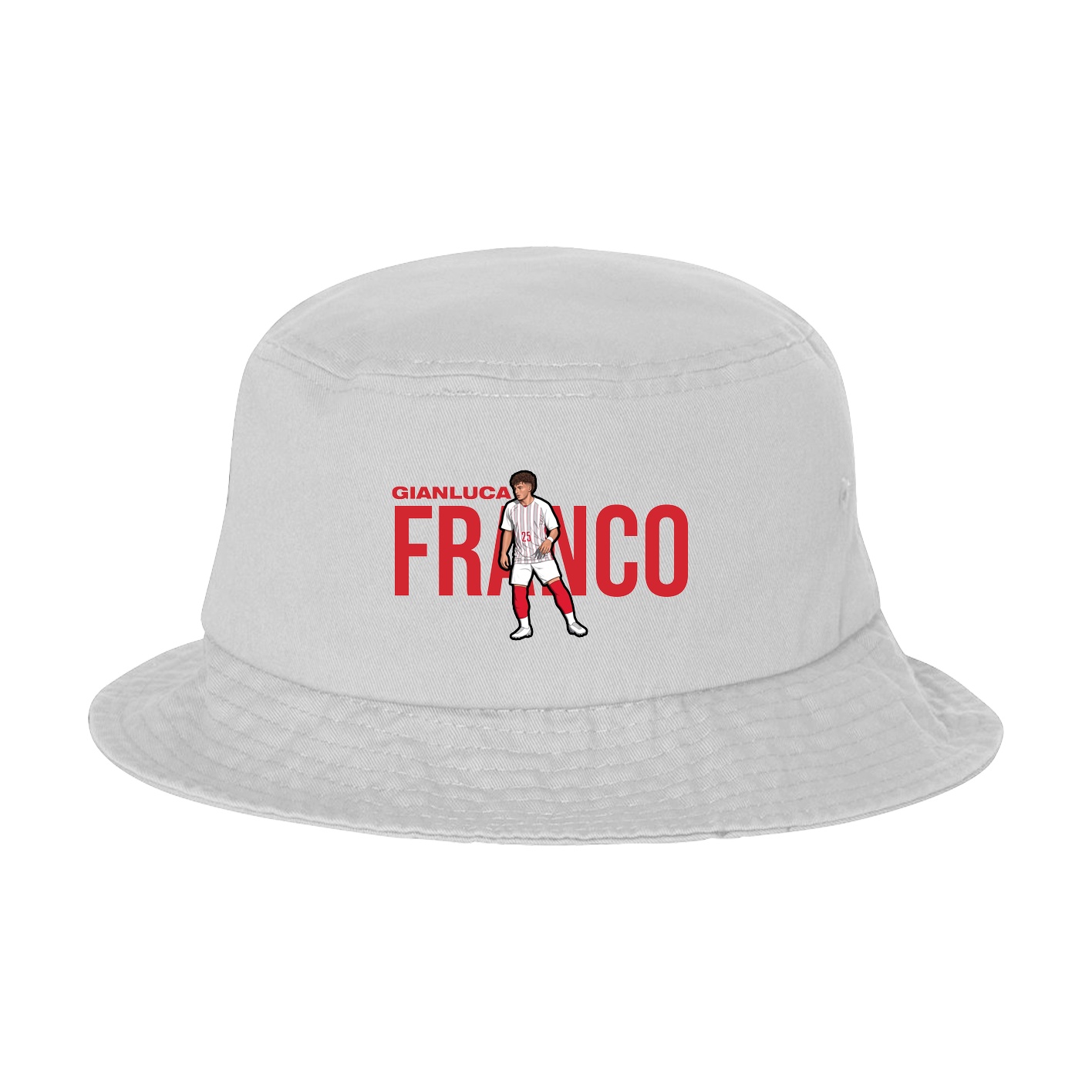 Bucket Cap — Player Name in White