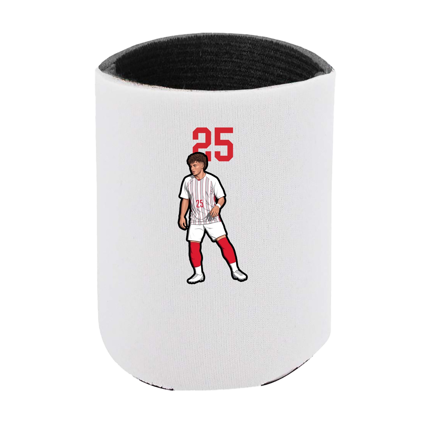 Can Holder — Number Top in White