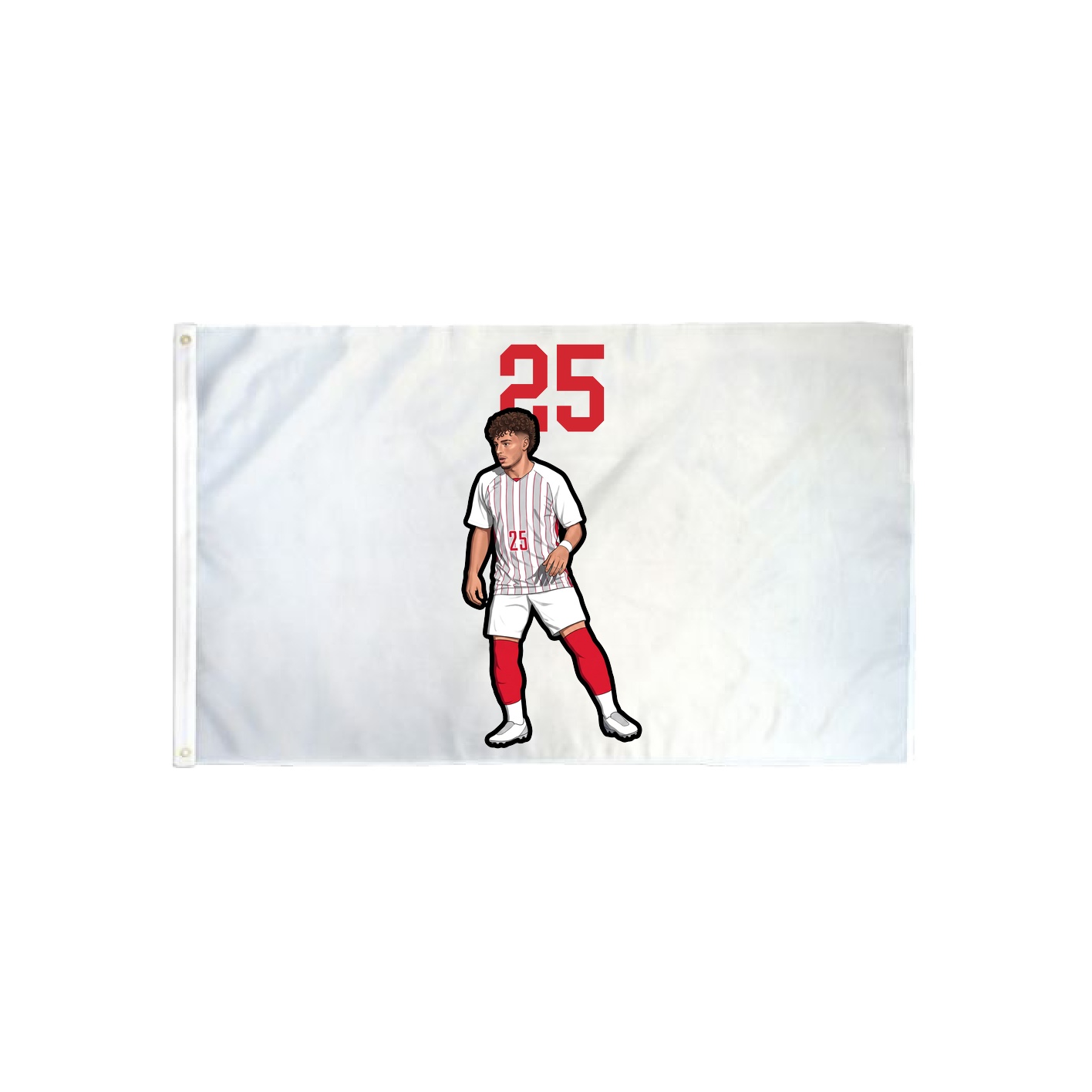 3x5 Flag — Number Top in Classic