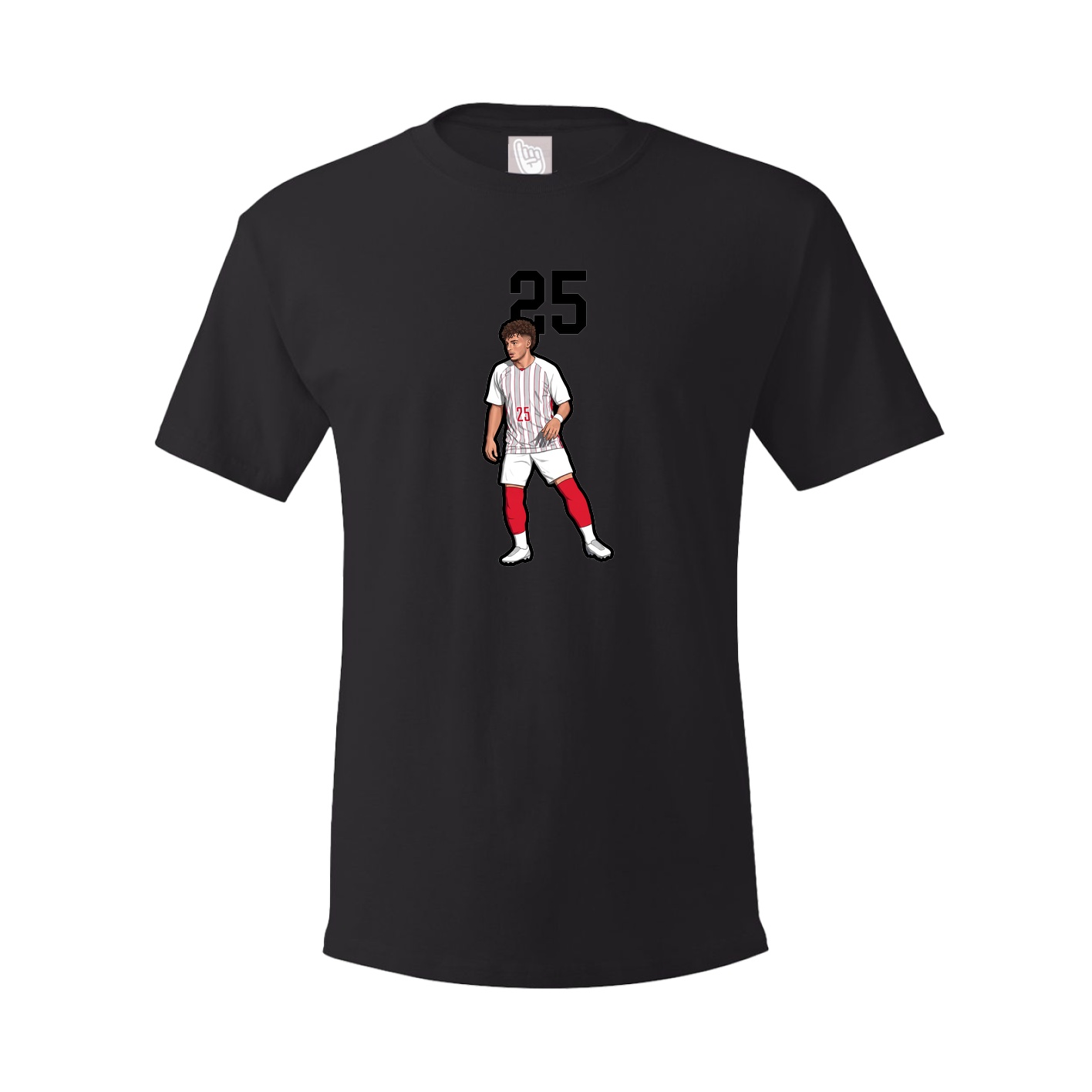 Tee — Number Top in Black