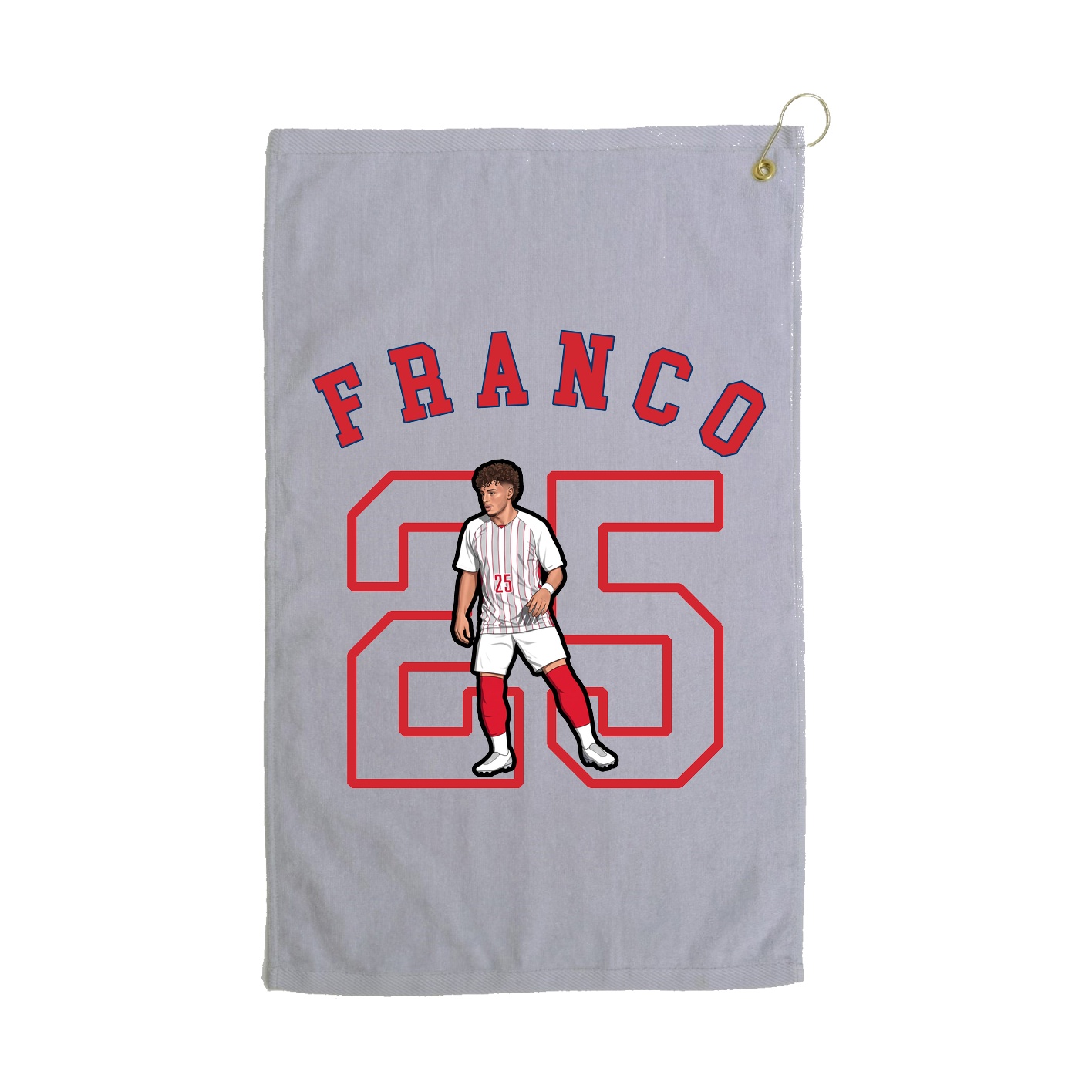 Golf Towel — Shirsey Arch in Grey