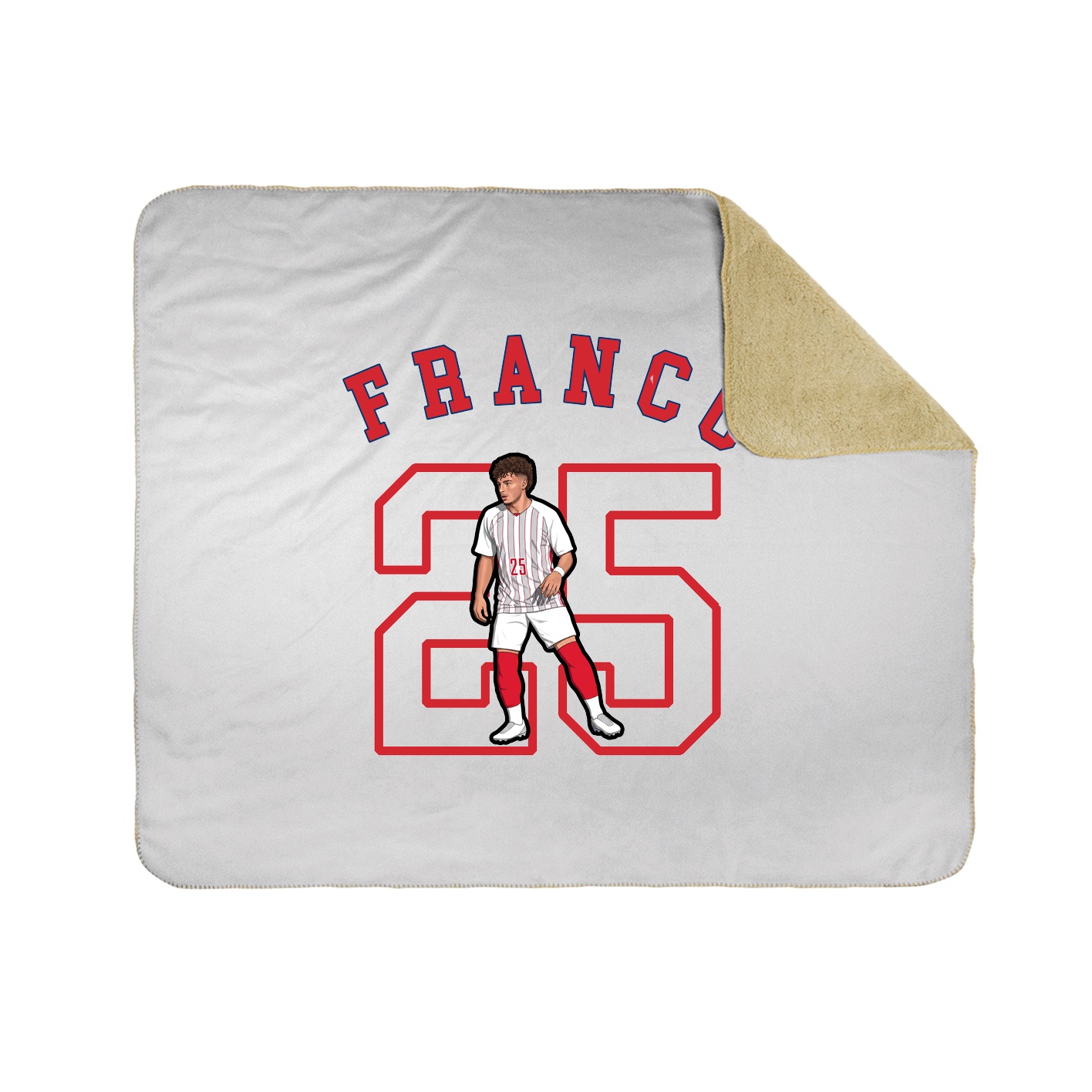 Throw Blanket — Shirsey Arch in White