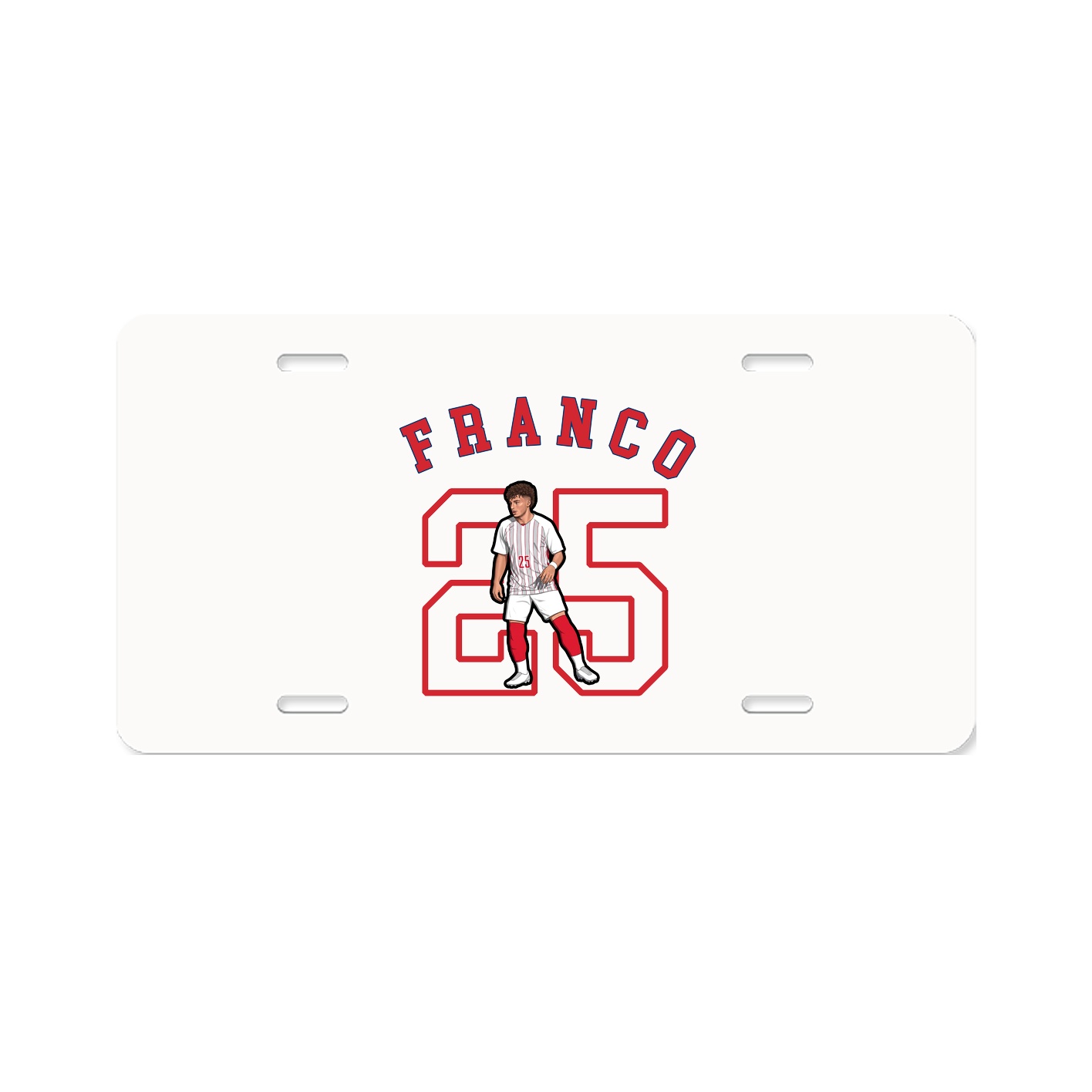 License Plate — Shirsey Arch in Classic