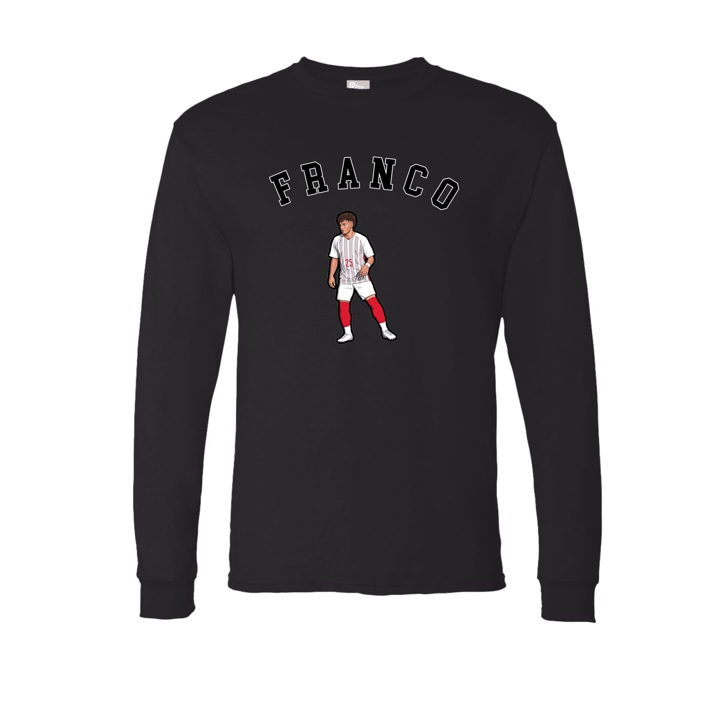 Long Sleeve Tee — Shirsey Arch in Black