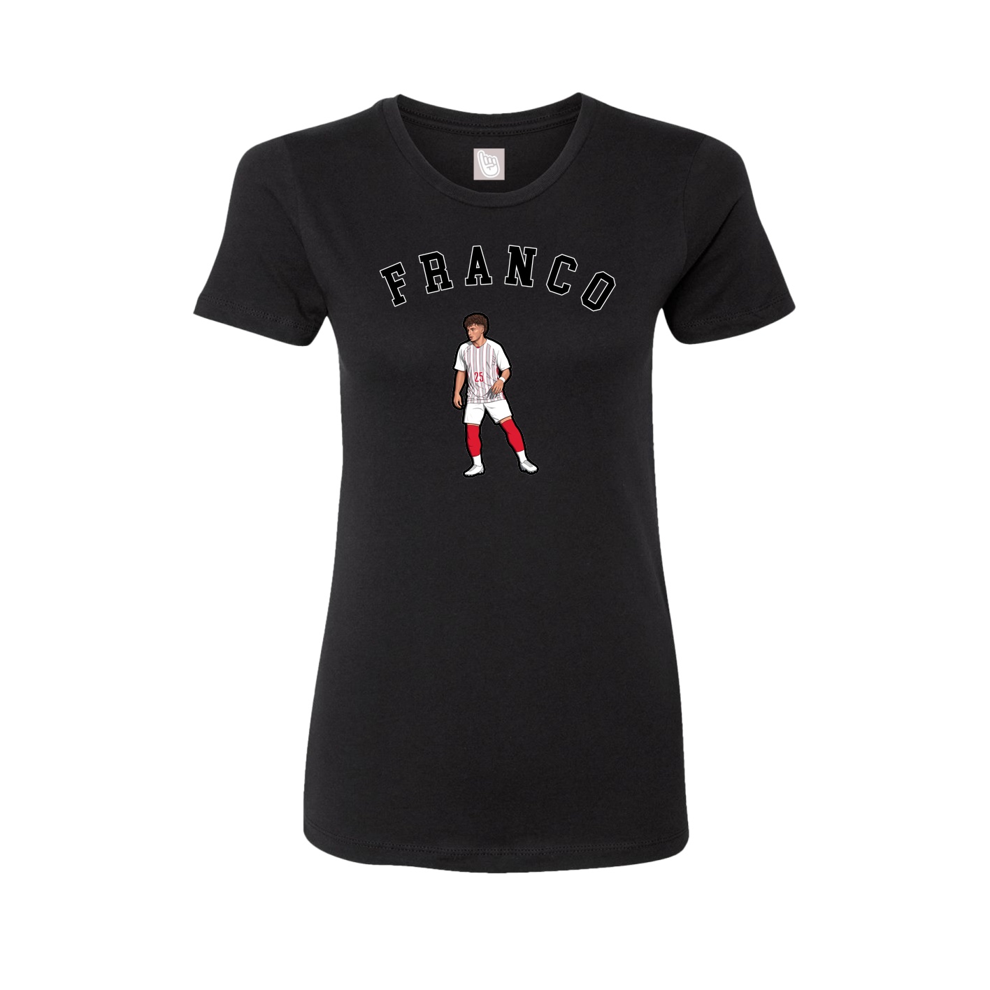 Womens Tee — Shirsey Arch in Black
