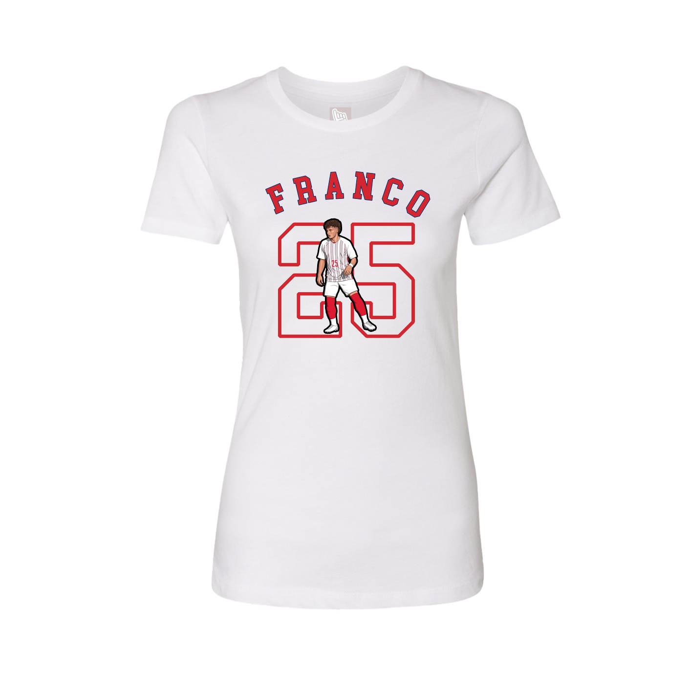 Womens Tee — Shirsey Arch in White