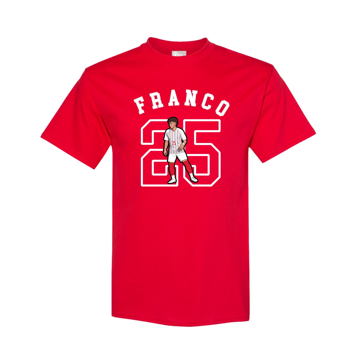Youth Tee — Shirsey Arch in Red