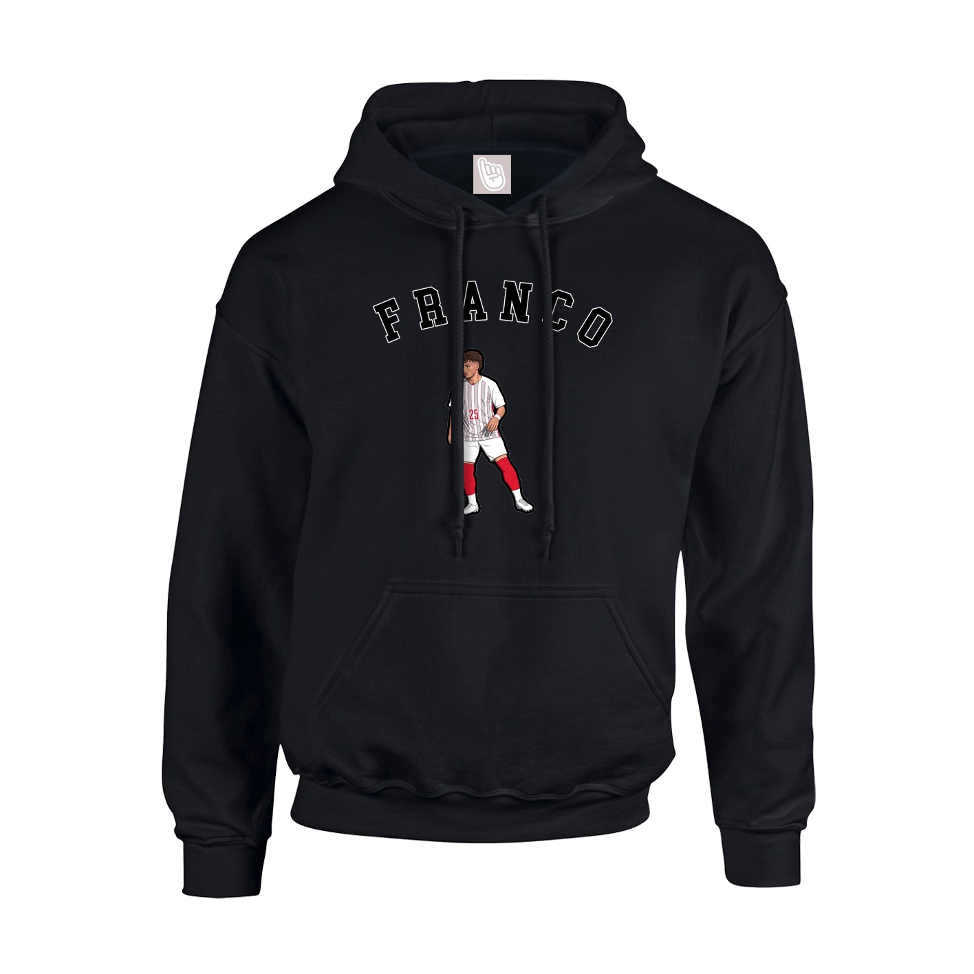 Youth Hoodie — Shirsey Arch in Black