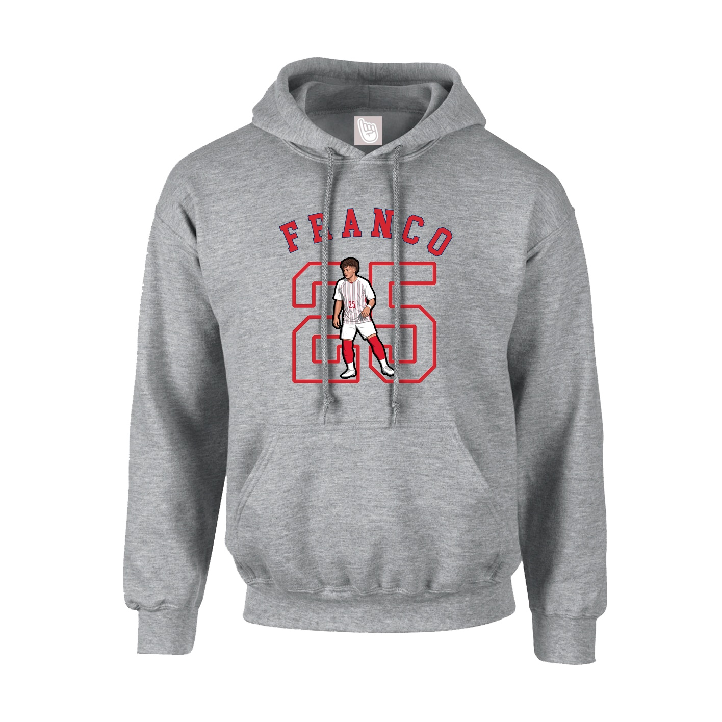 Youth Hoodie — Shirsey Arch in Grey