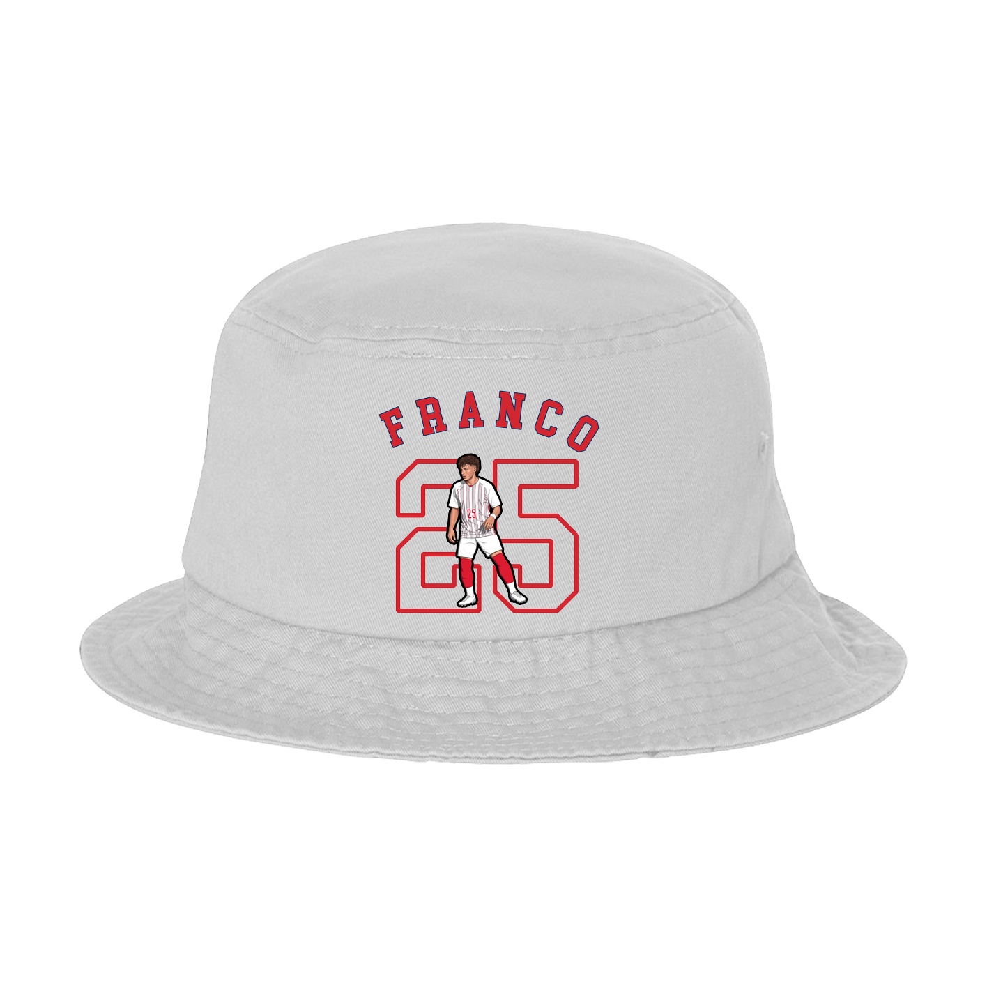 Bucket Cap — Shirsey Arch in White