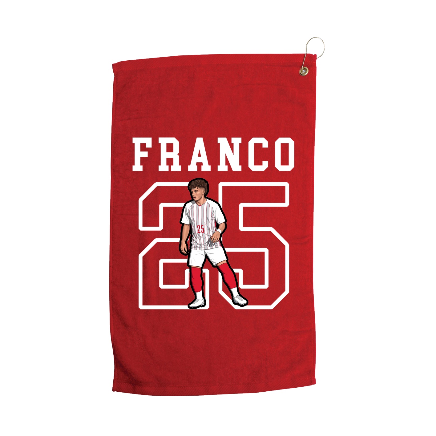 Golf Towel — Shirsey in Red