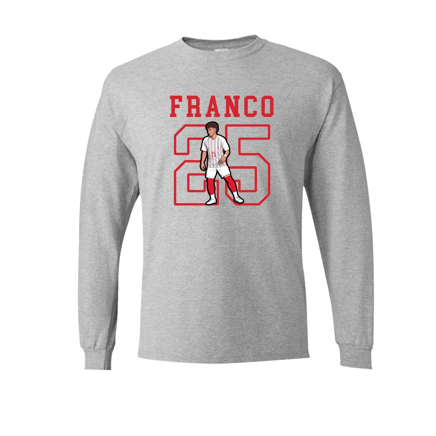 Long Sleeve Tee — Shirsey in Grey