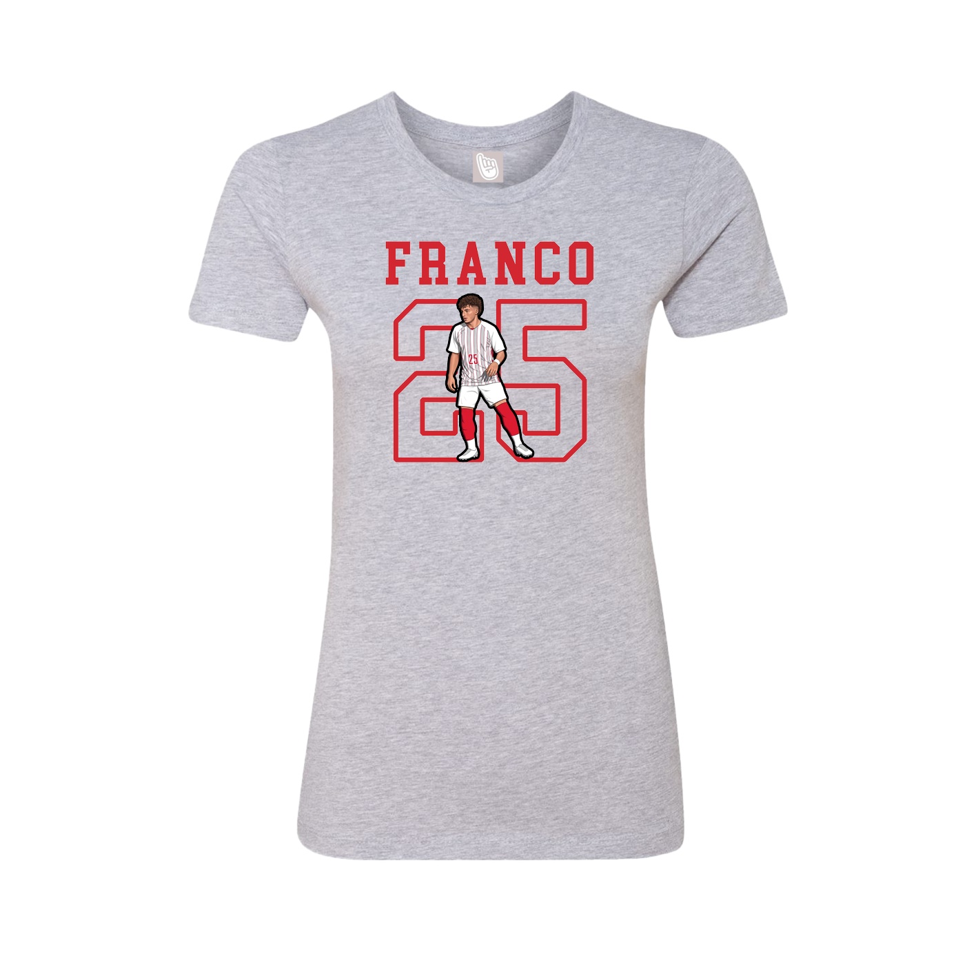 Womens Tee — Shirsey in Grey