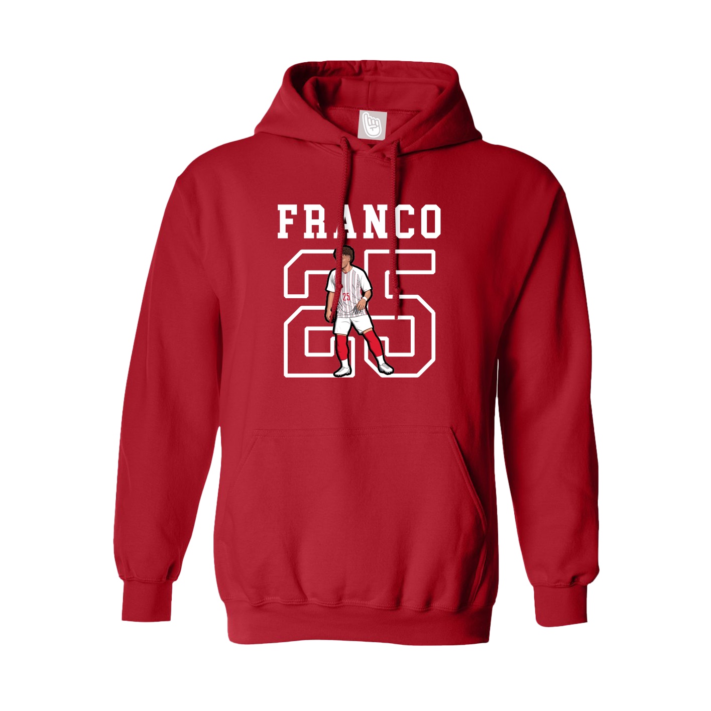 Youth Hoodie — Shirsey in Red