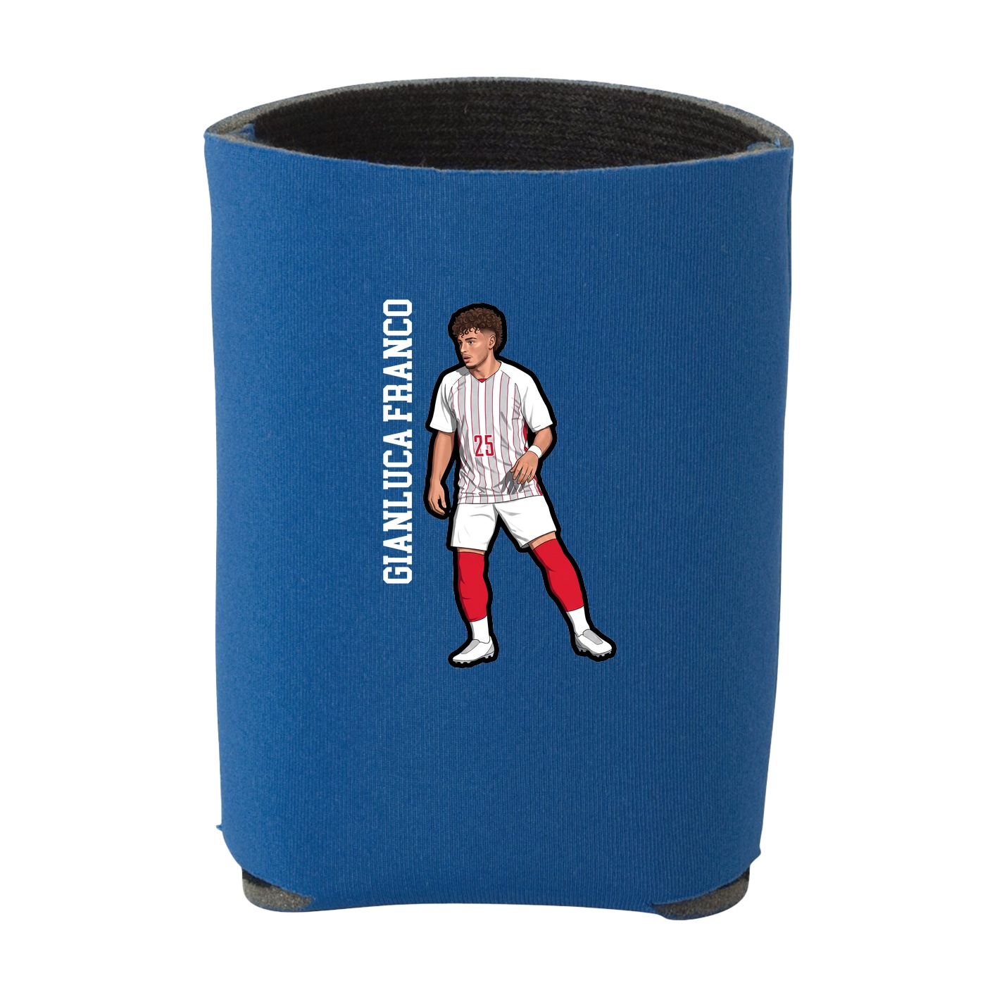 Can Holder — Name Vertical in Royal
