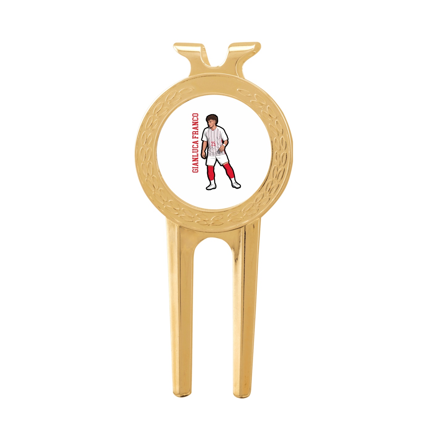 Divot Tool with Ball Marker — Name Vertical in Classic